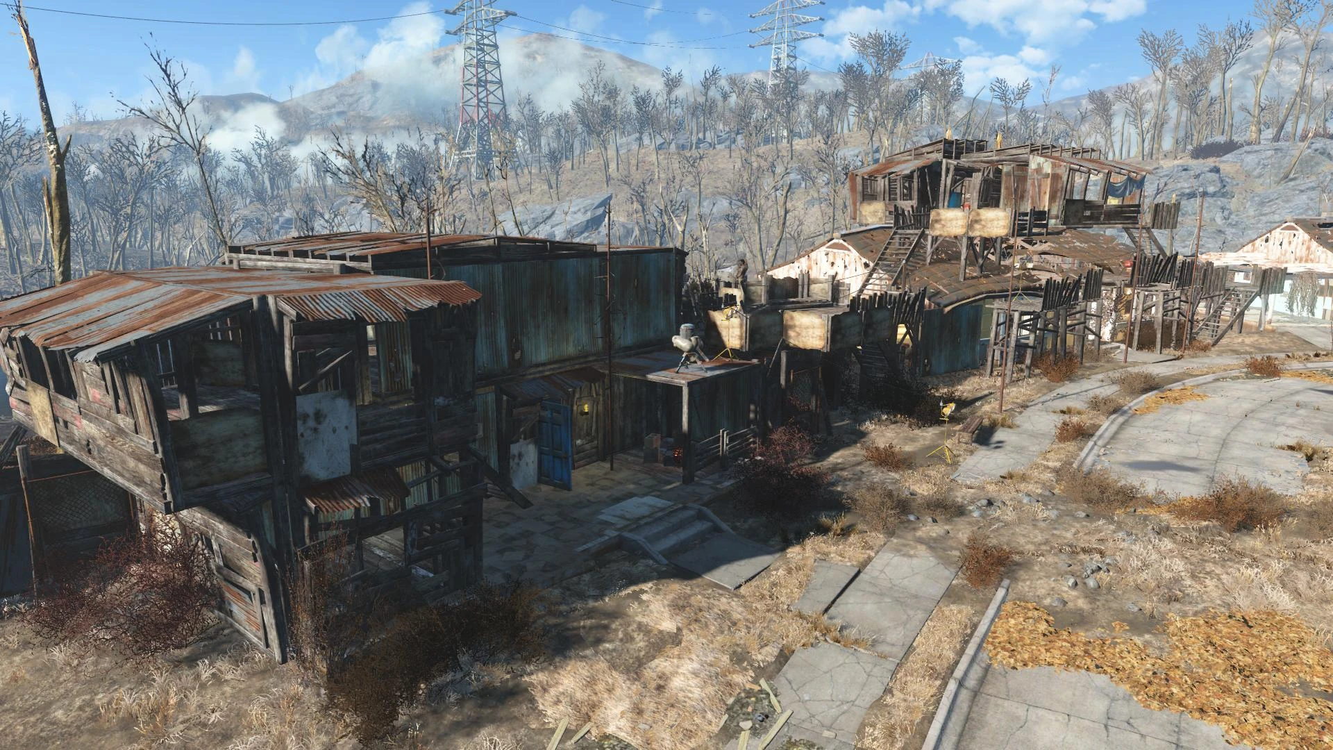 Fallout 4 больше места для строительства фото 32