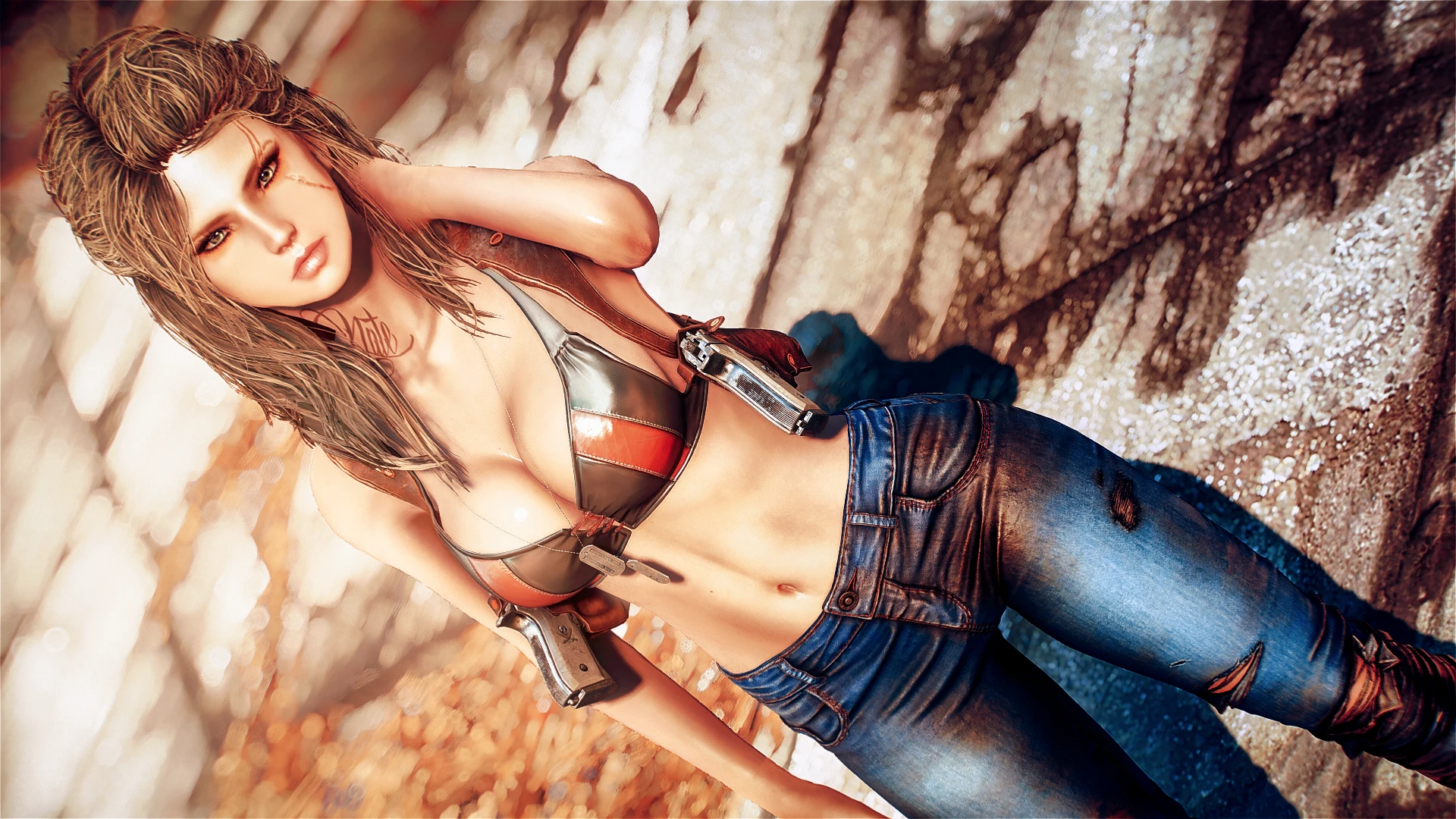 Fallout 4 blade and soul clothes фото 87