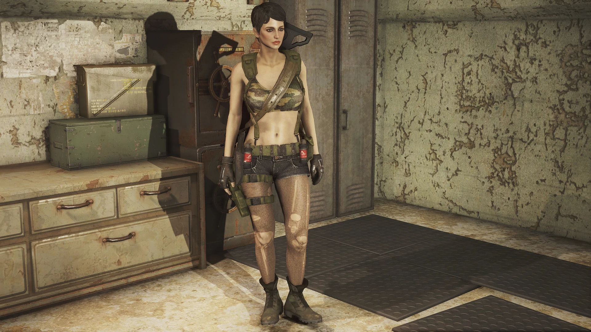 Curie Giving Quiet A Run For Her Money At Fallout Nexus Mods And