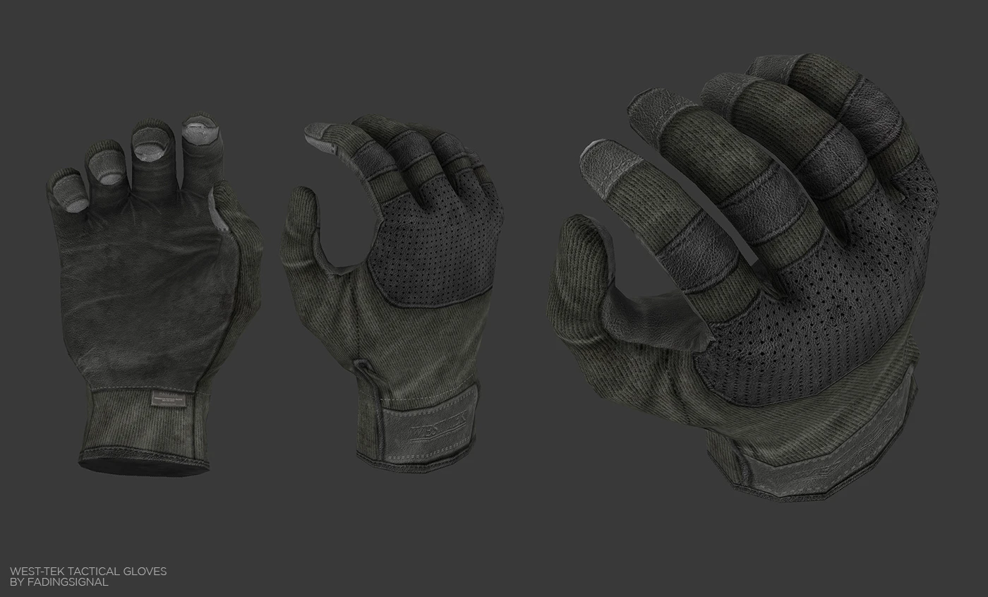 West Tek Tactical Gloves WIP At Fallout 4 Nexus Mods And Community.