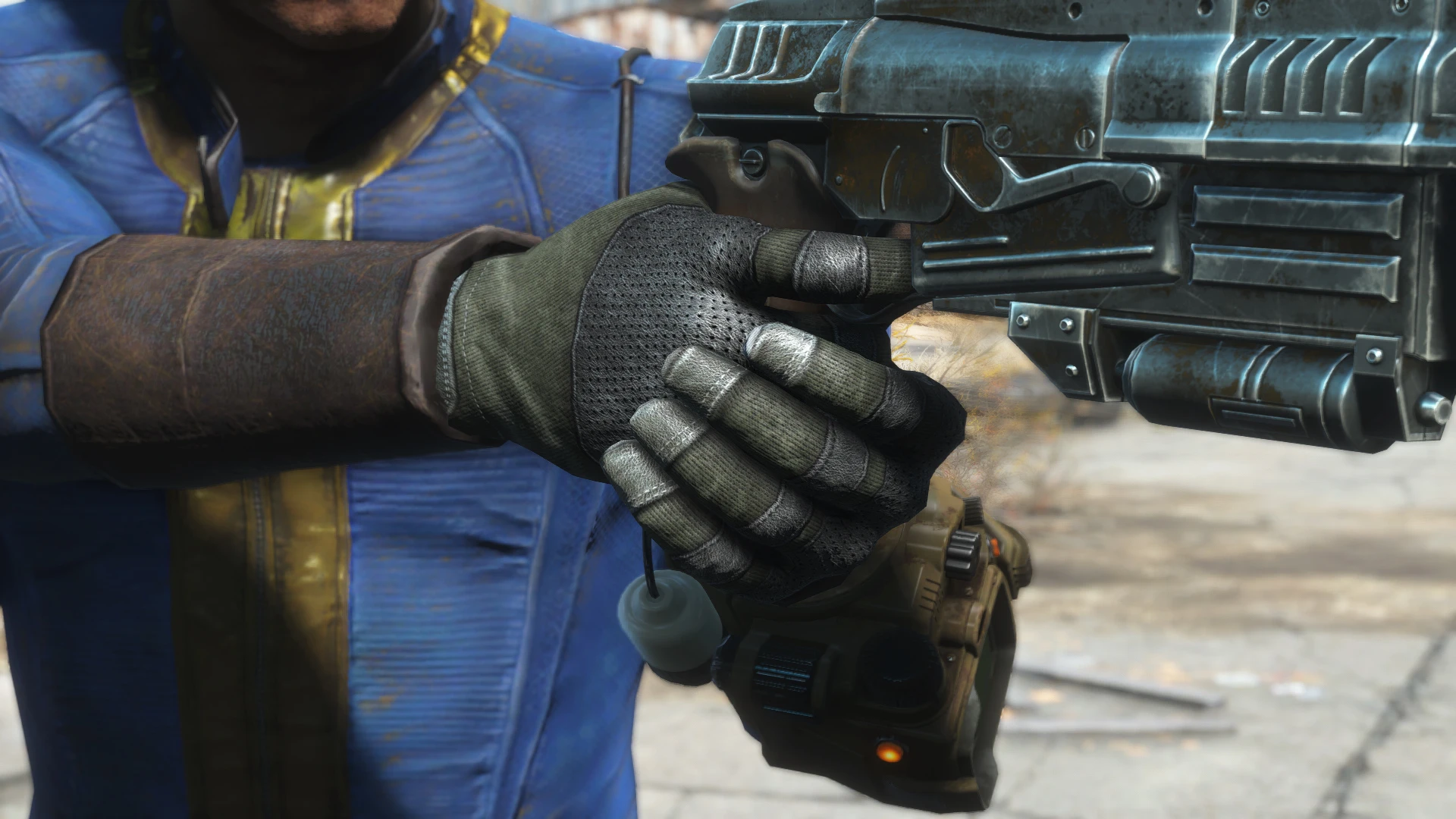 West Tek Tactical Gloves WIP 02 At Fallout 4 Nexus Mods And Community.