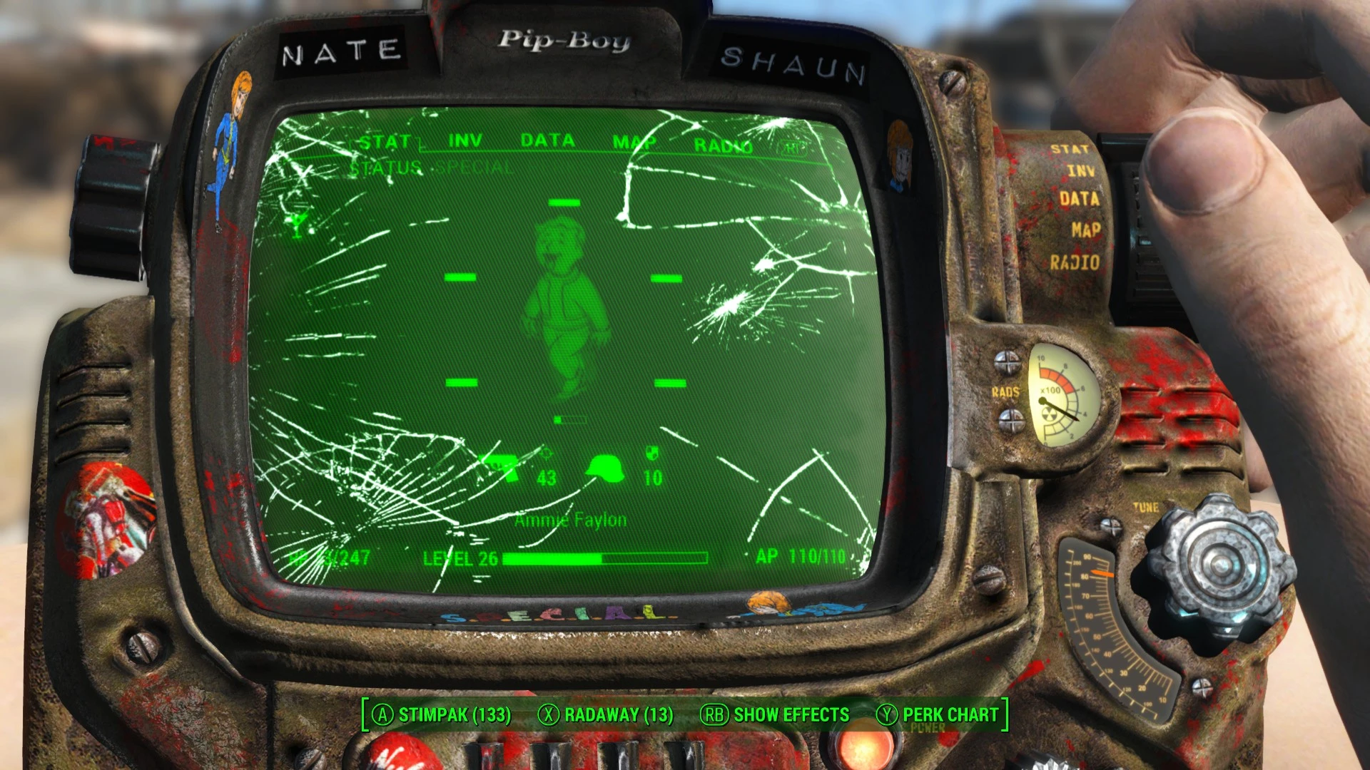 Fallout 4 invisible pipboy фото 115