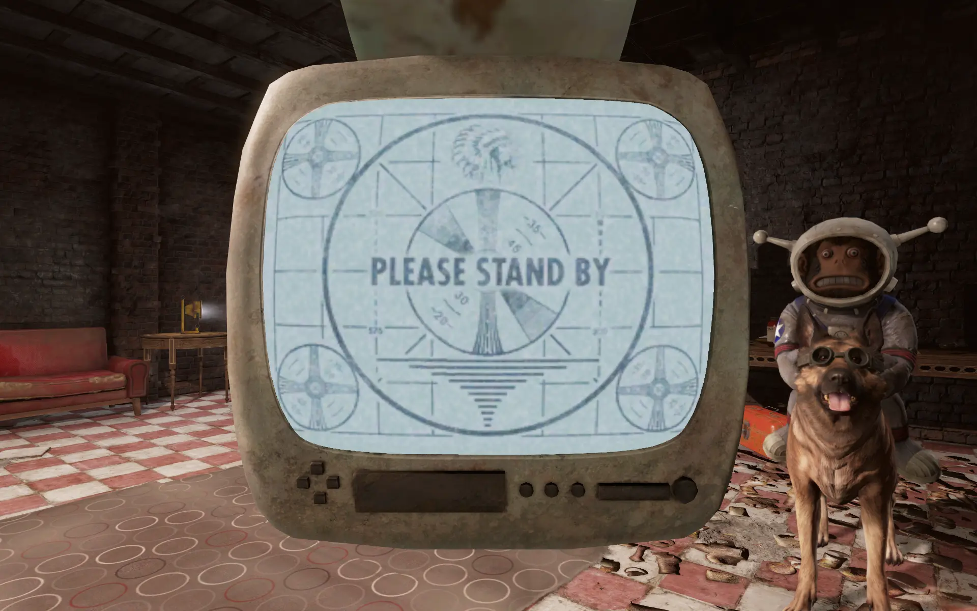 Fallout please Stand by обои на телефон