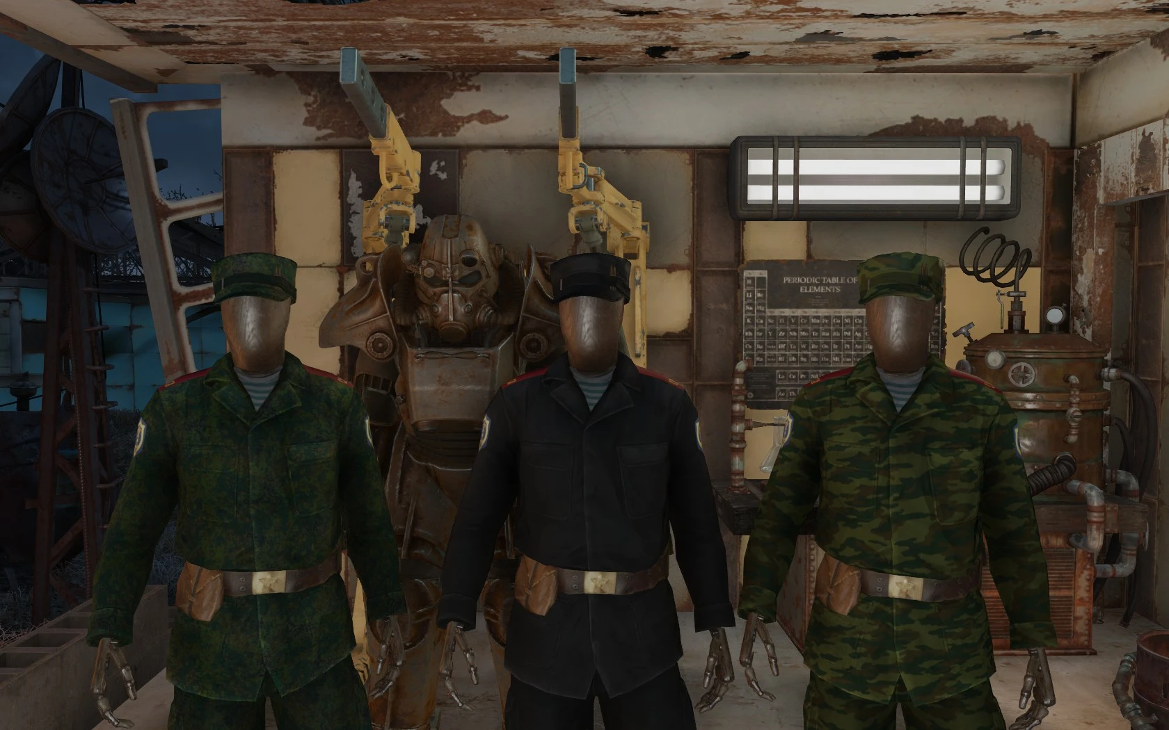 Fallout 4 army fatigues фото 46