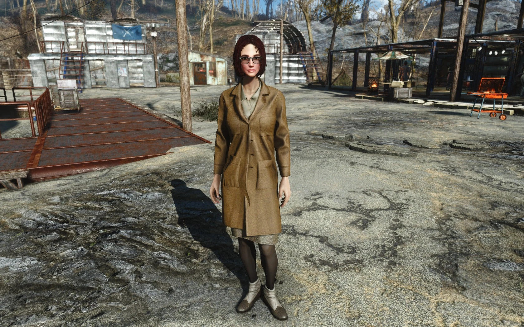 Lab coat retex WIP at Fallout 4 Nexus Mods and community