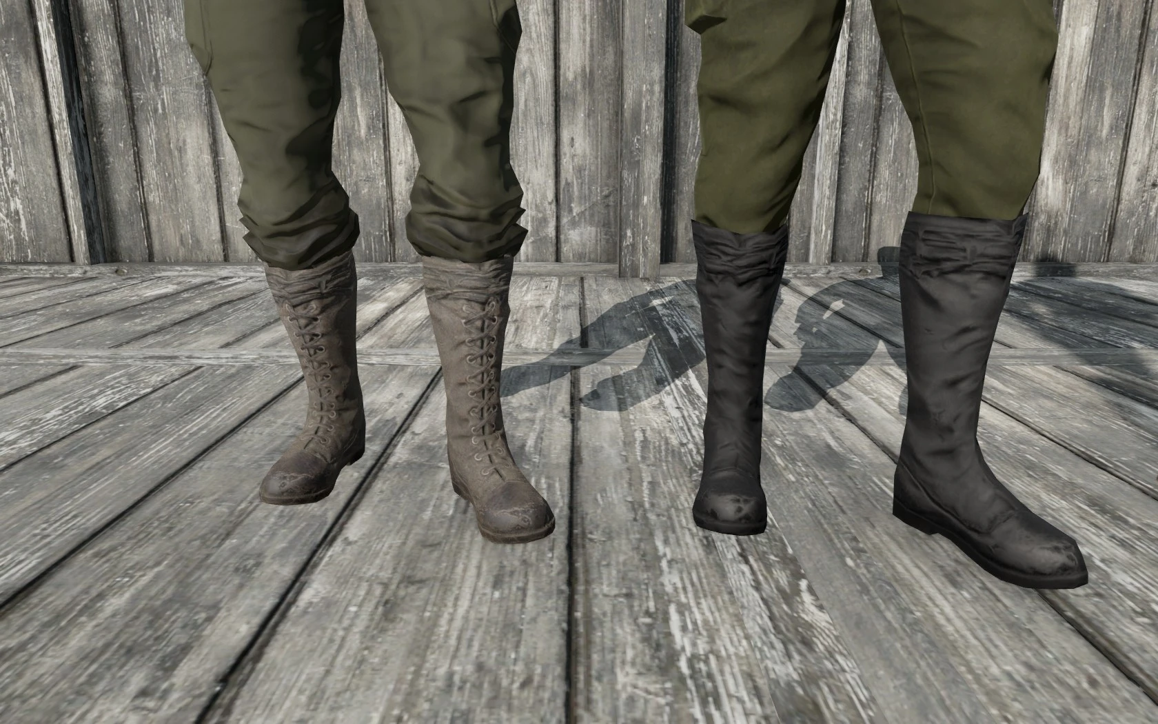 soviet kirza boots