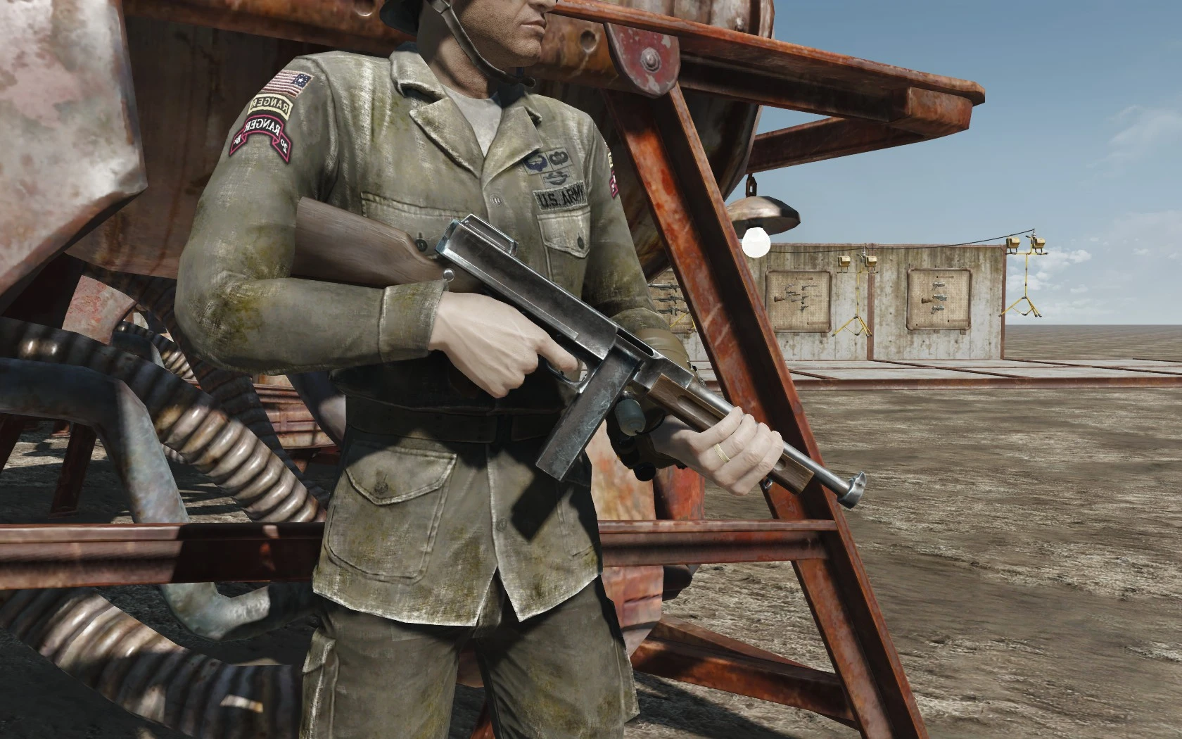 M1-ish Tommygun Wip At Fallout 4 Nexus - Mods And Community