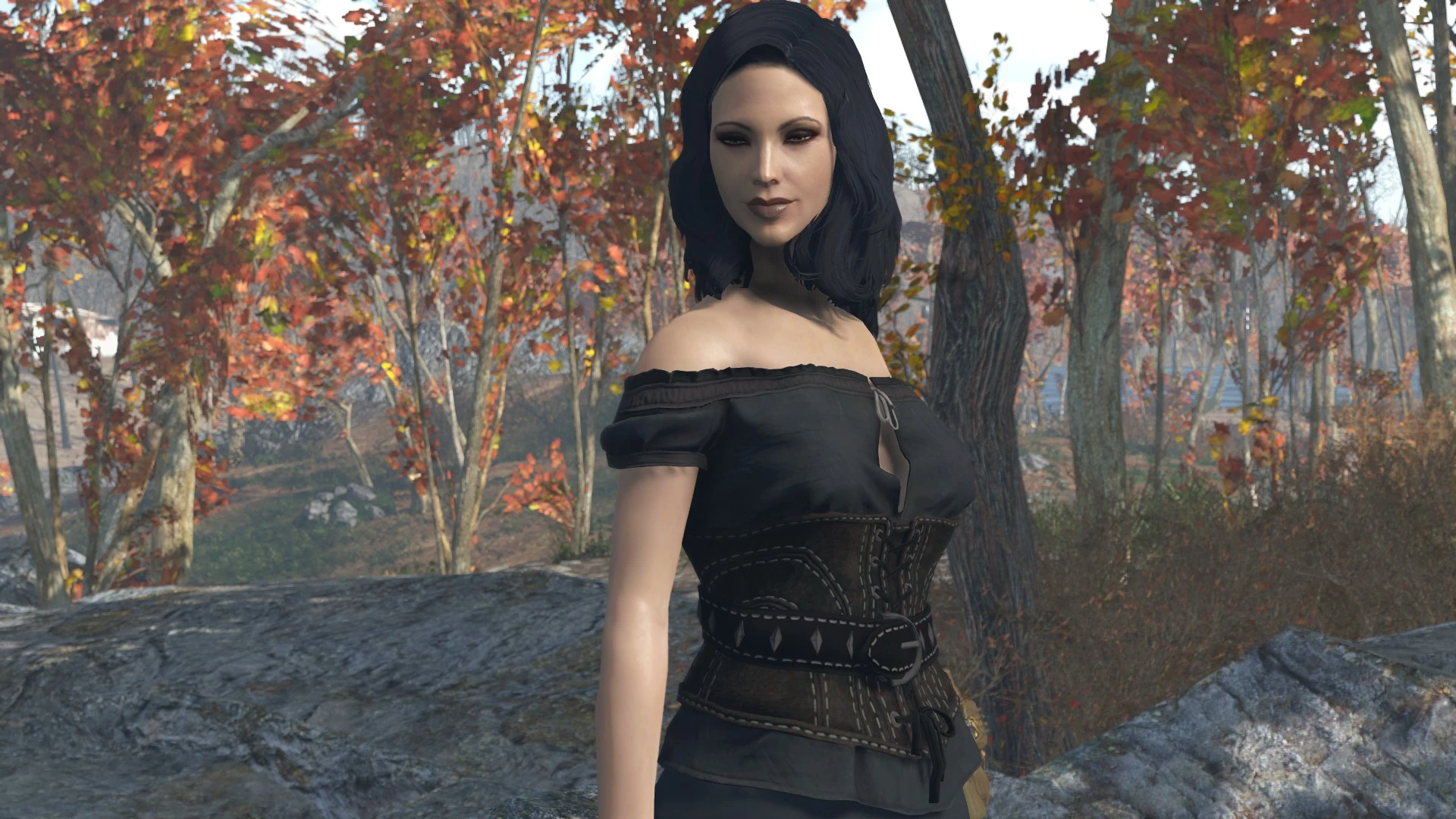 Fallout 4 черное платье фото 32