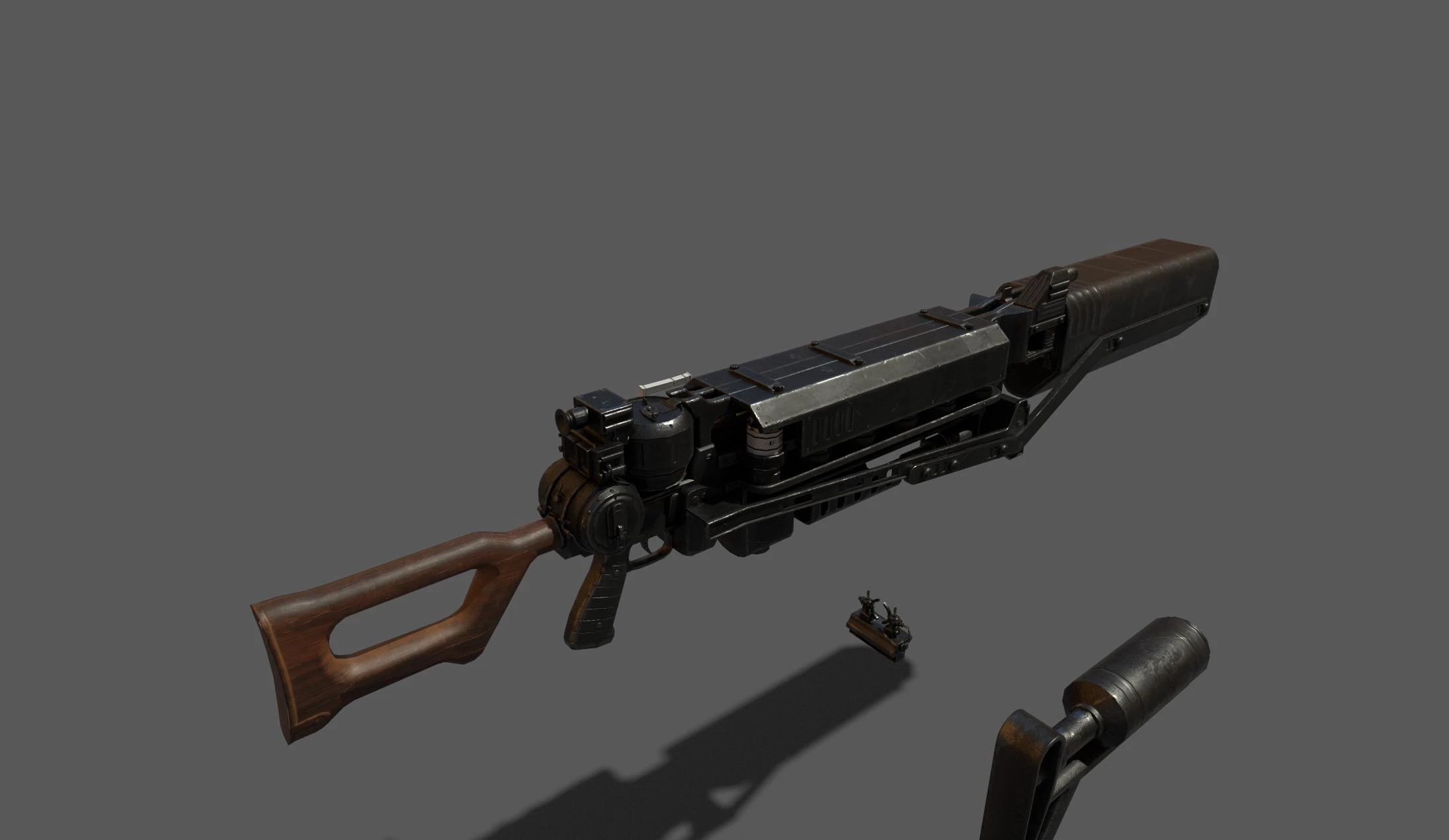 Fallout 4 prototype gauss rifle фото 42