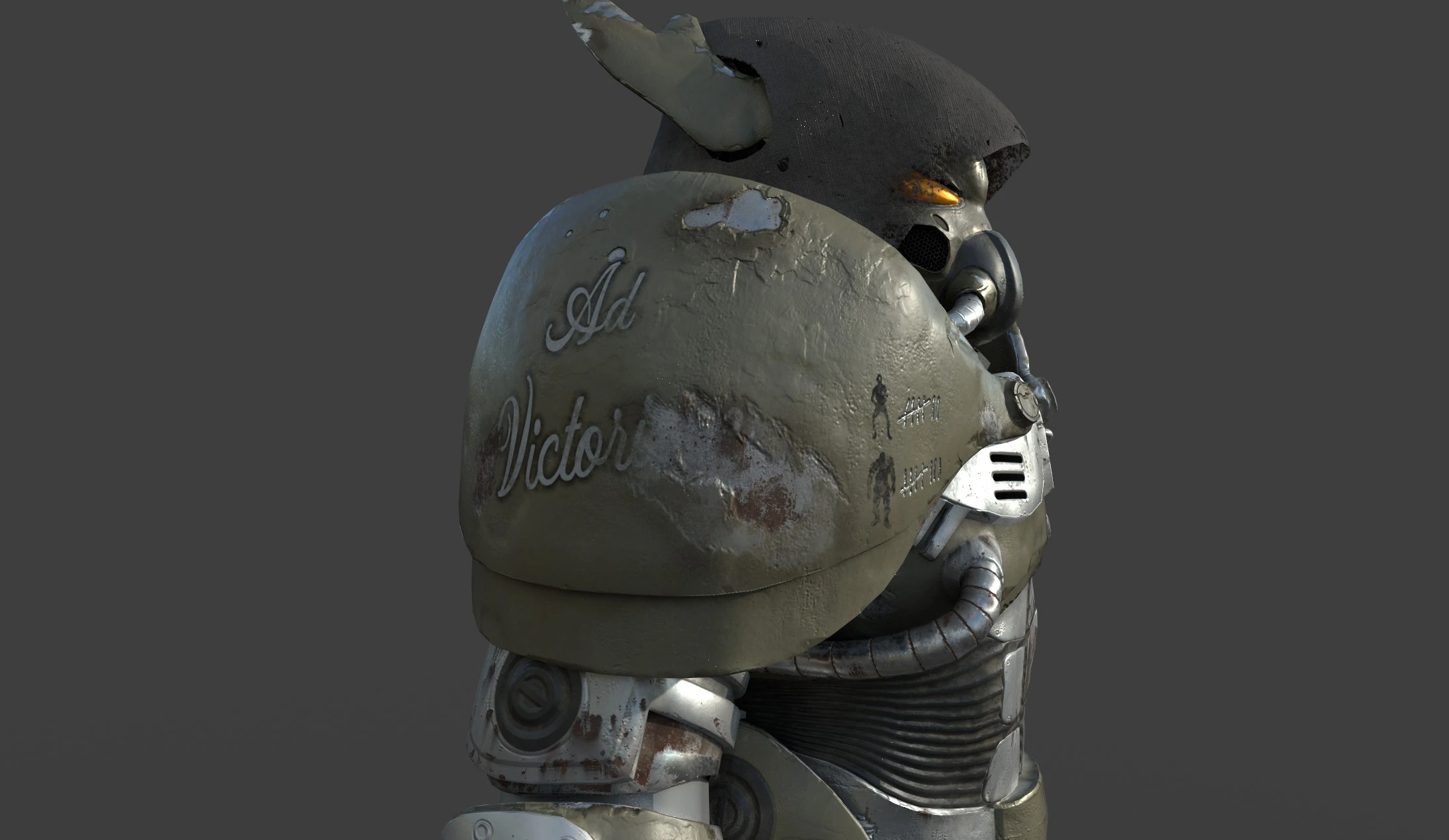 Fallout 4 желтый летный шлем фото 27