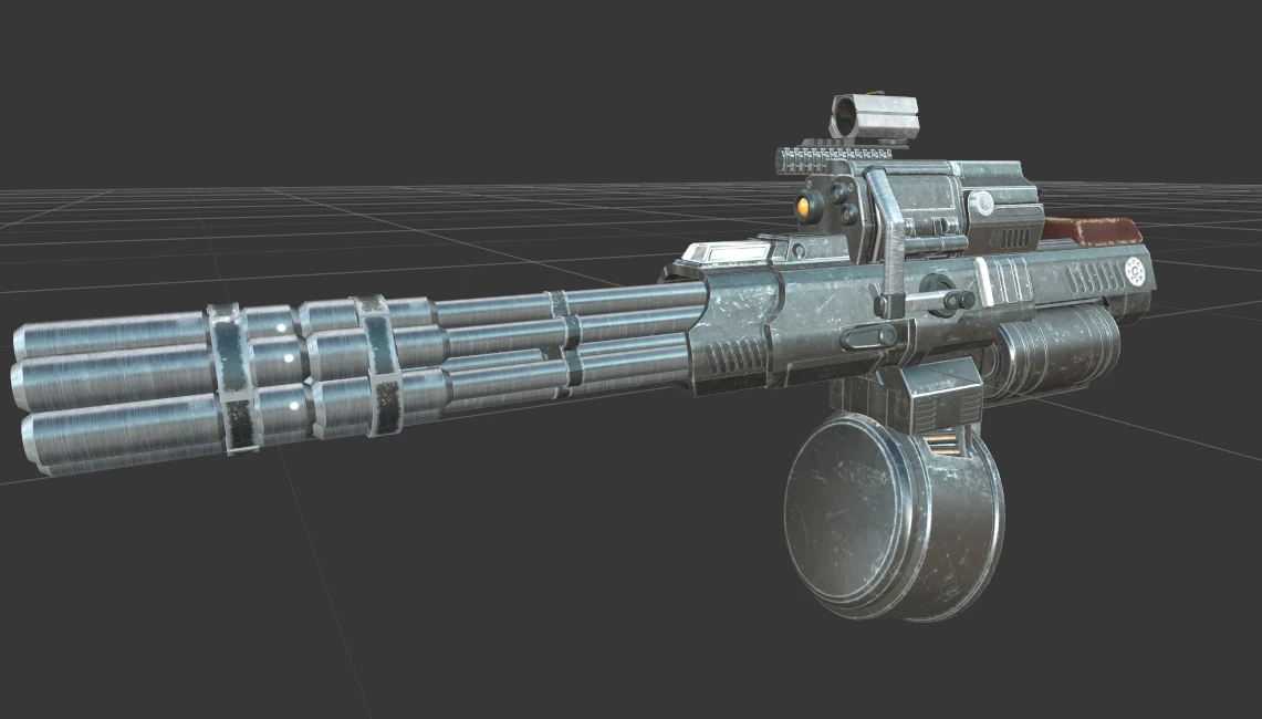 Minigun of modern warfare at Fallout 4 Nexus - Mods and community