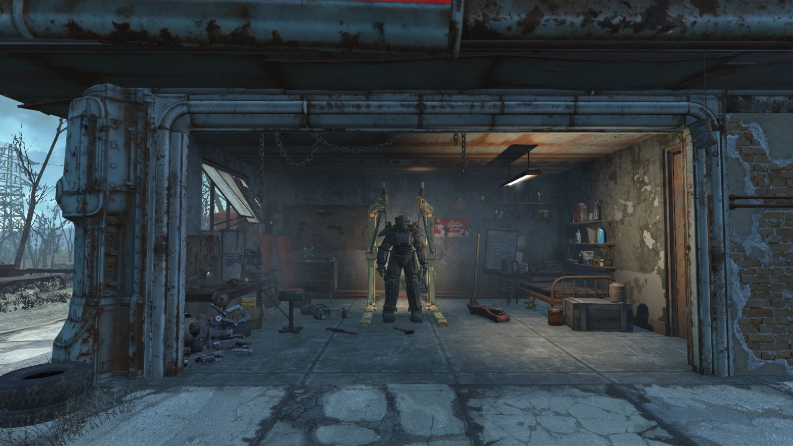 Fallout 4 ретекстуры зданий фото 14