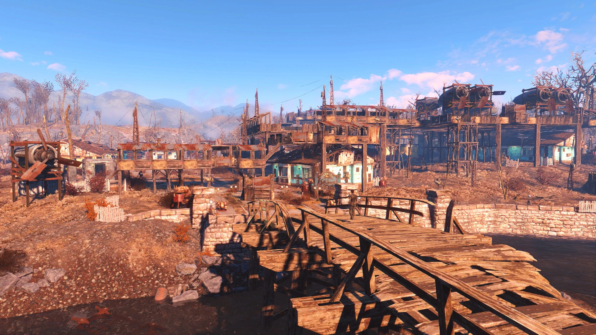 Fallout 4 строительный набор сэнкчуари фото 107