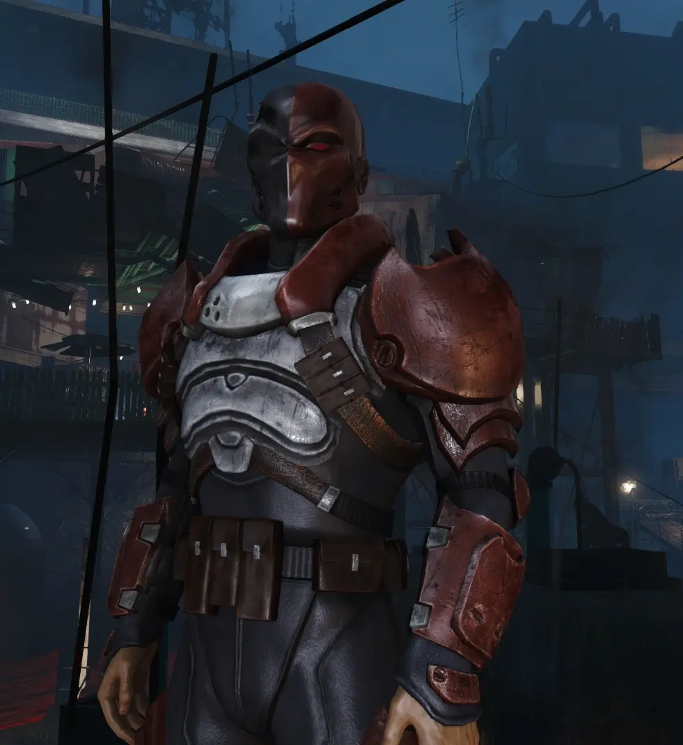 Deathstroke Legendary Armor Mod Wip 4 At Fallout 4 Nexus