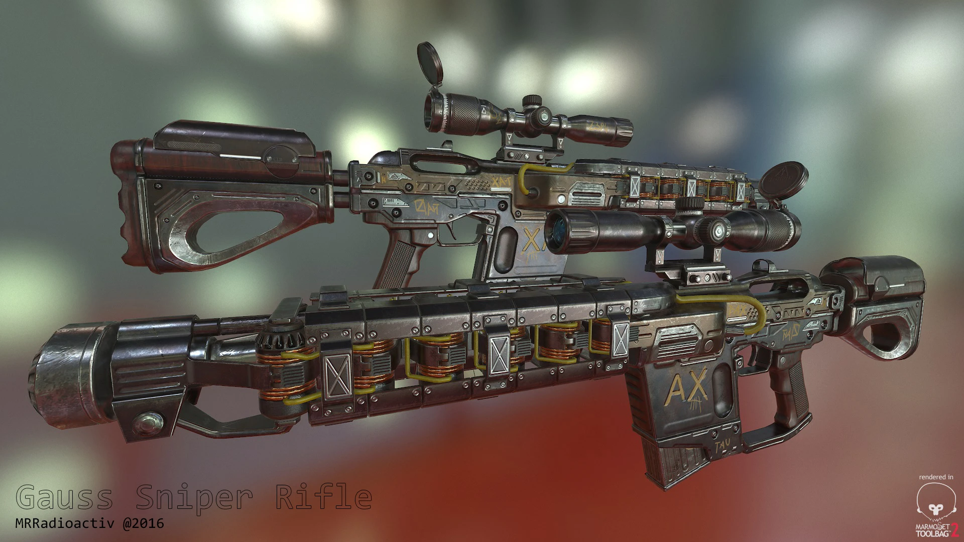 Gauss Rifle Rendering At Fallout 4 Nexus Mods And Community