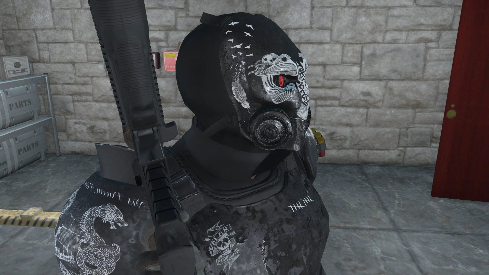 Fallout 4 баллистические маски фото 9