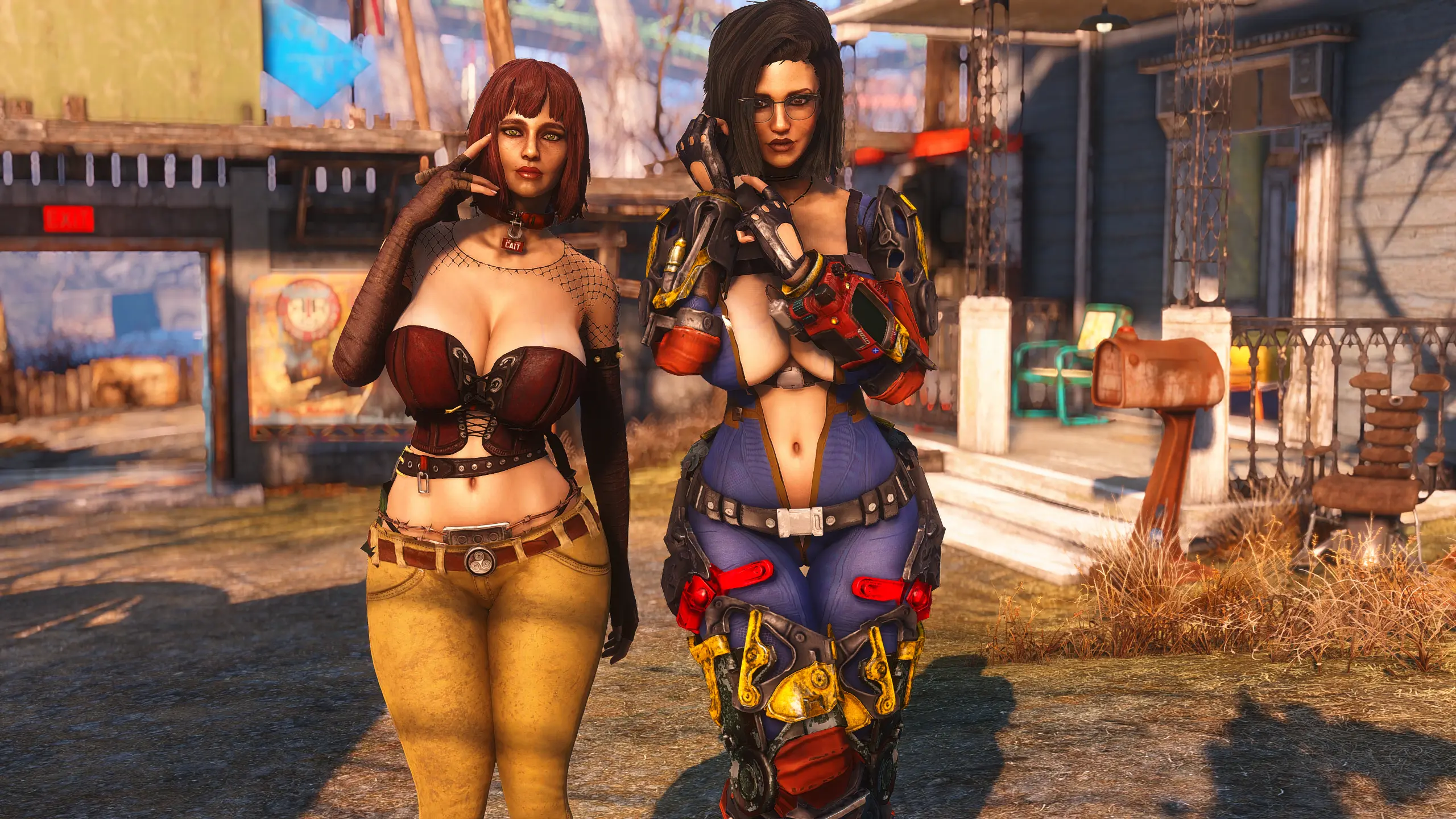 Cait and Nebra at Fallout 4 Nexus - Mods and community