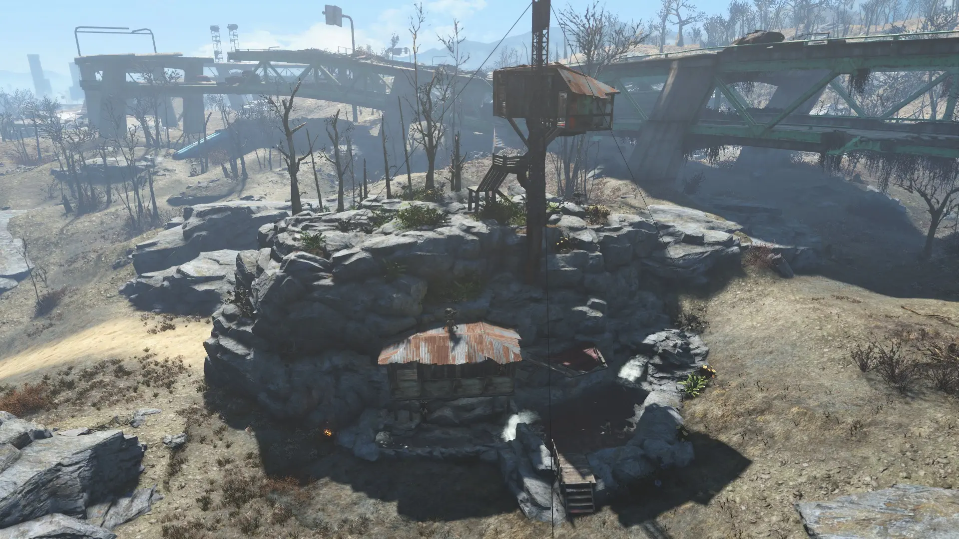 Outpost Zimonja Cave Build Wip At Fallout 4 Nexus Mods And Community