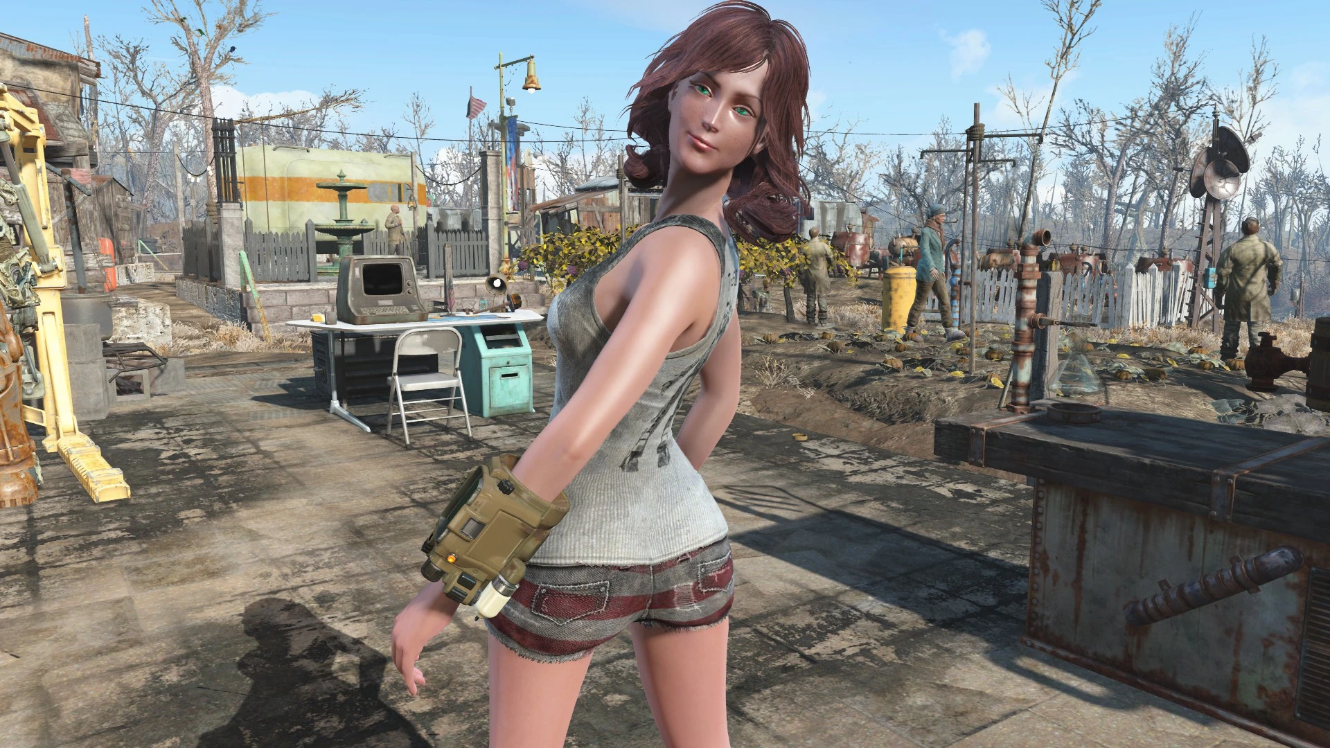 Custom Made Character Using Body Slide At Fallout 4 Nexus Mods And 4318