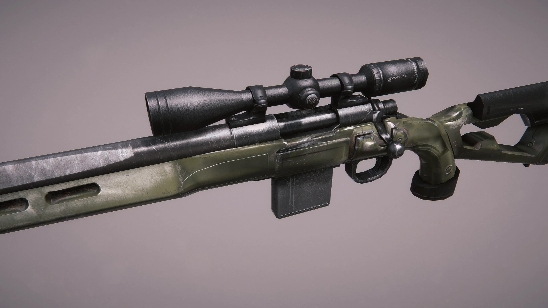 fallout 4 bolt action rifle mod