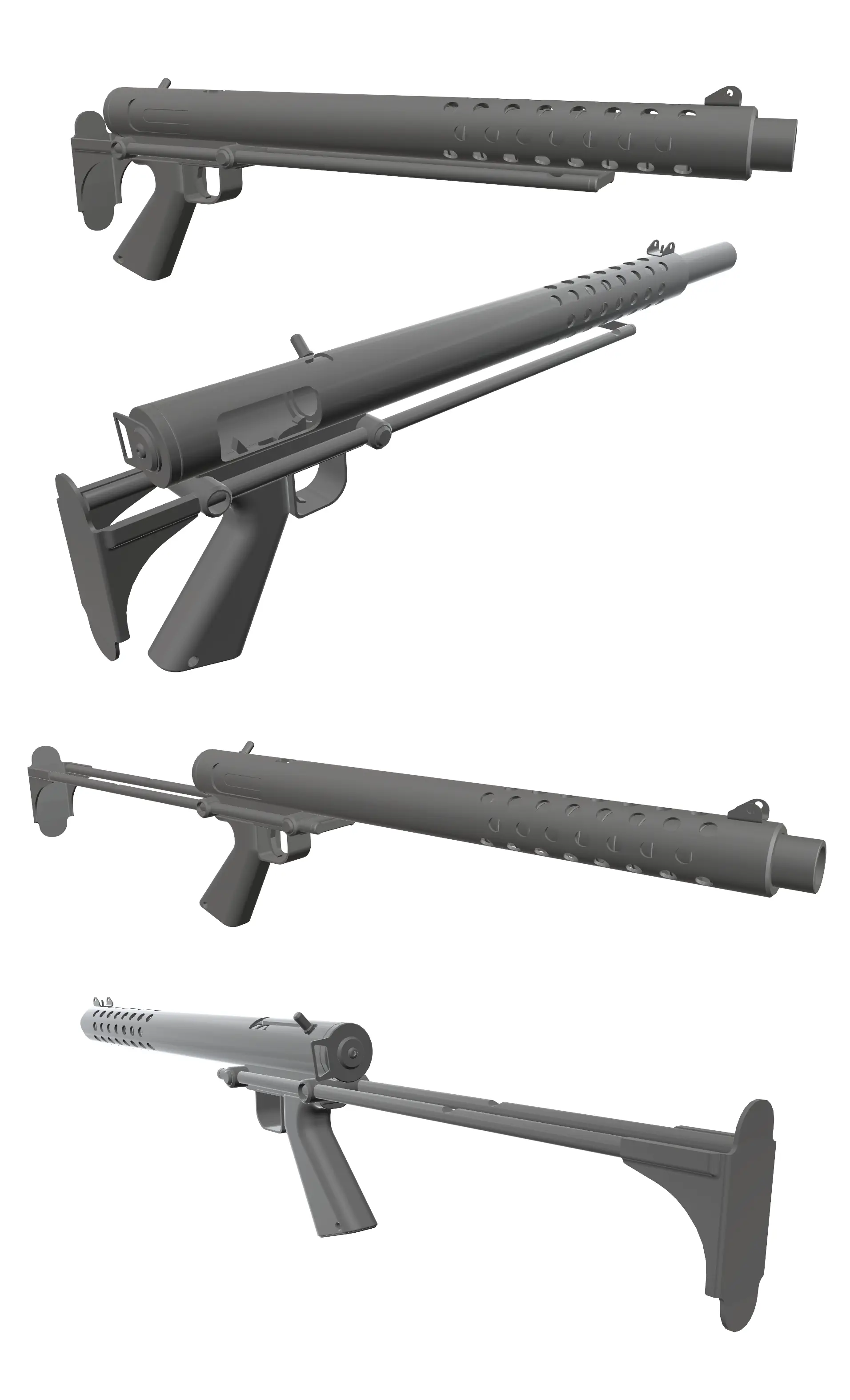 Cobray terminator 12ga чертежи