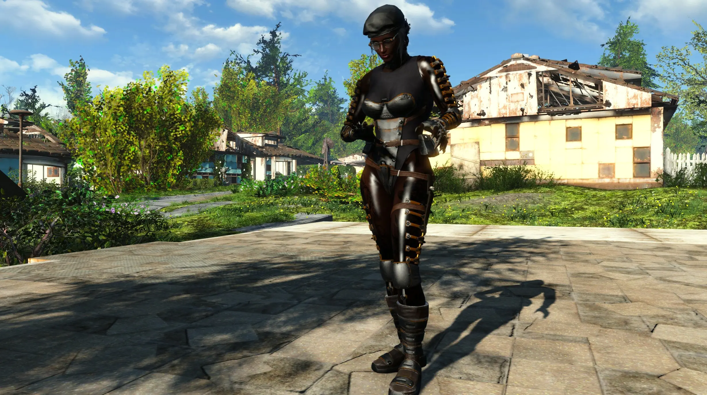 Fallout 4 armored clothes фото 36