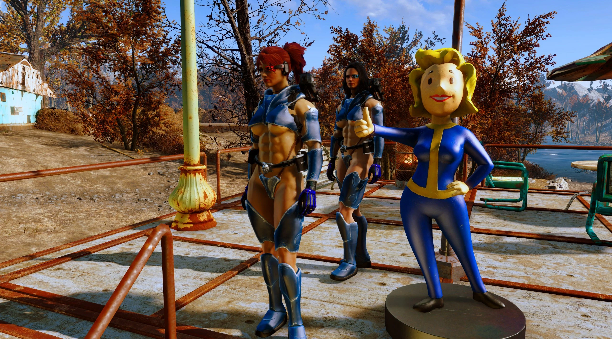 Fallout 4 gorgeous vault girl фото 72