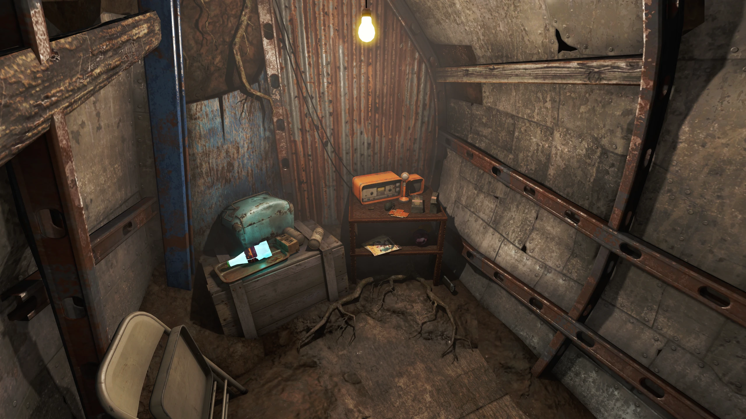 fallout 4 build a bomb shelter