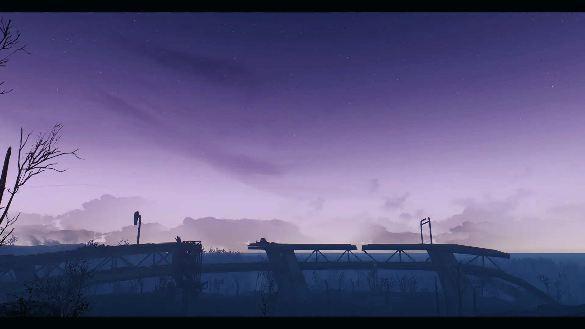 purple sky fallout 4