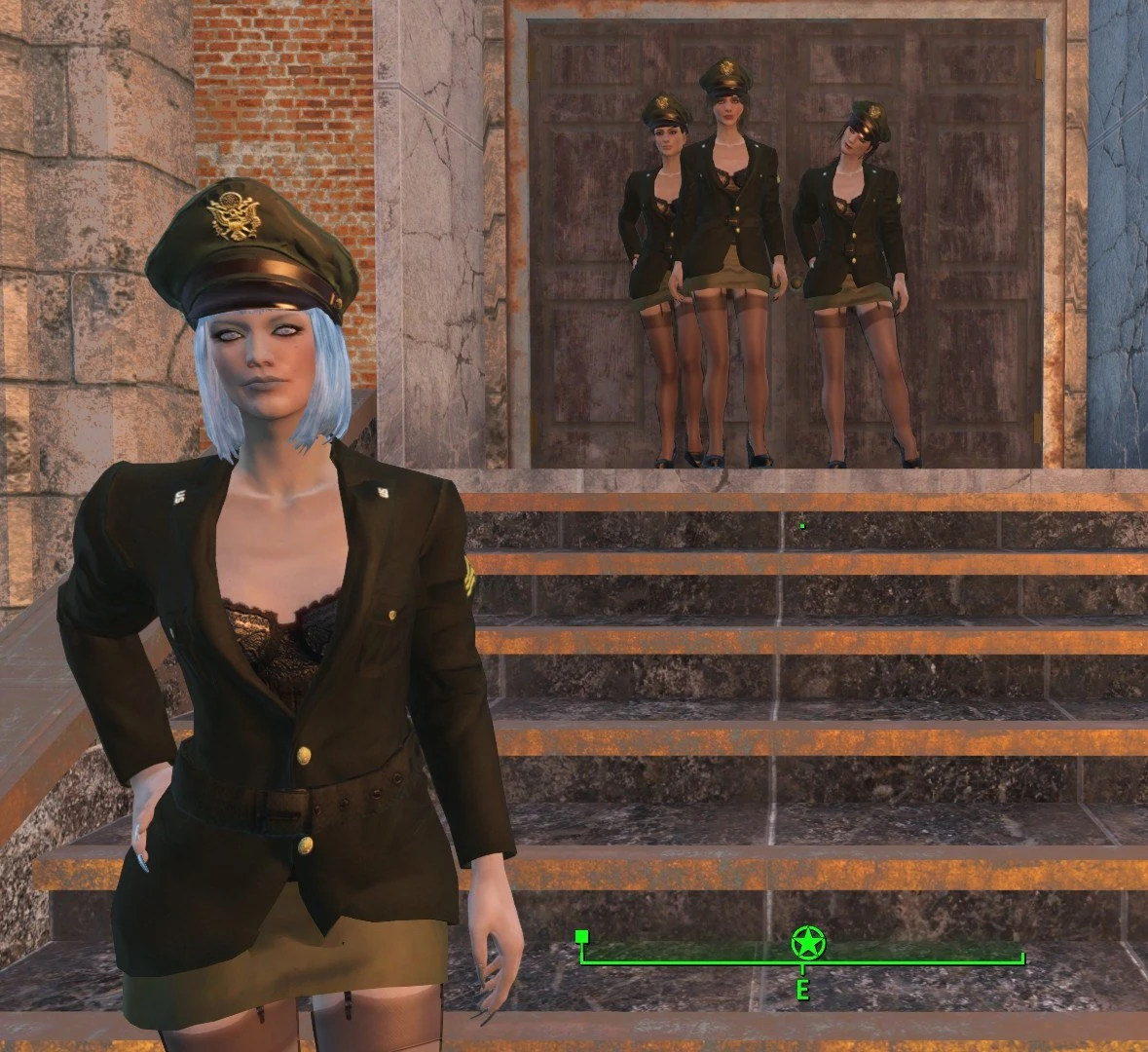 Fallout 4 dickys pin up outfit фото 18