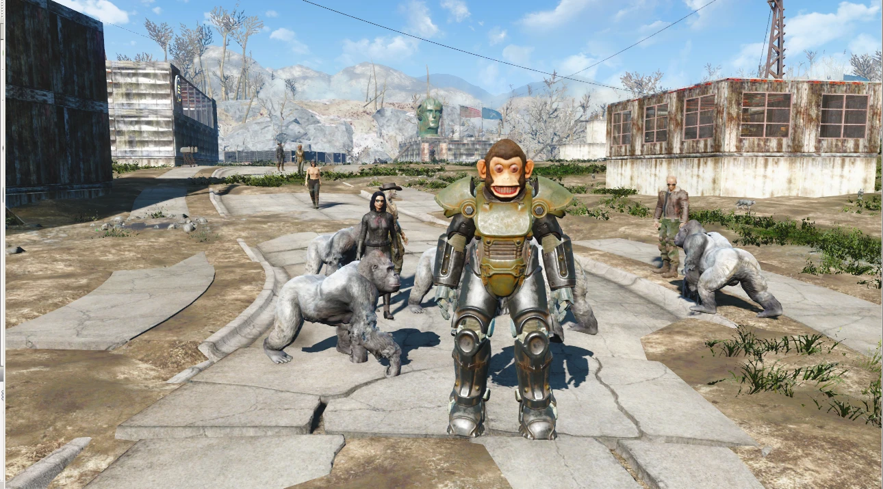 Gorilla Warfare At Fallout 4 Nexus Mods And Community