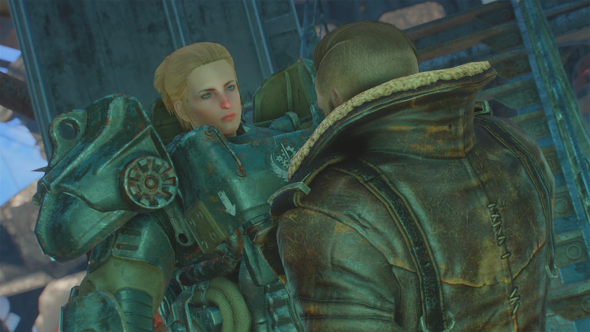 Fallout 4 оруженосец братства фото 13