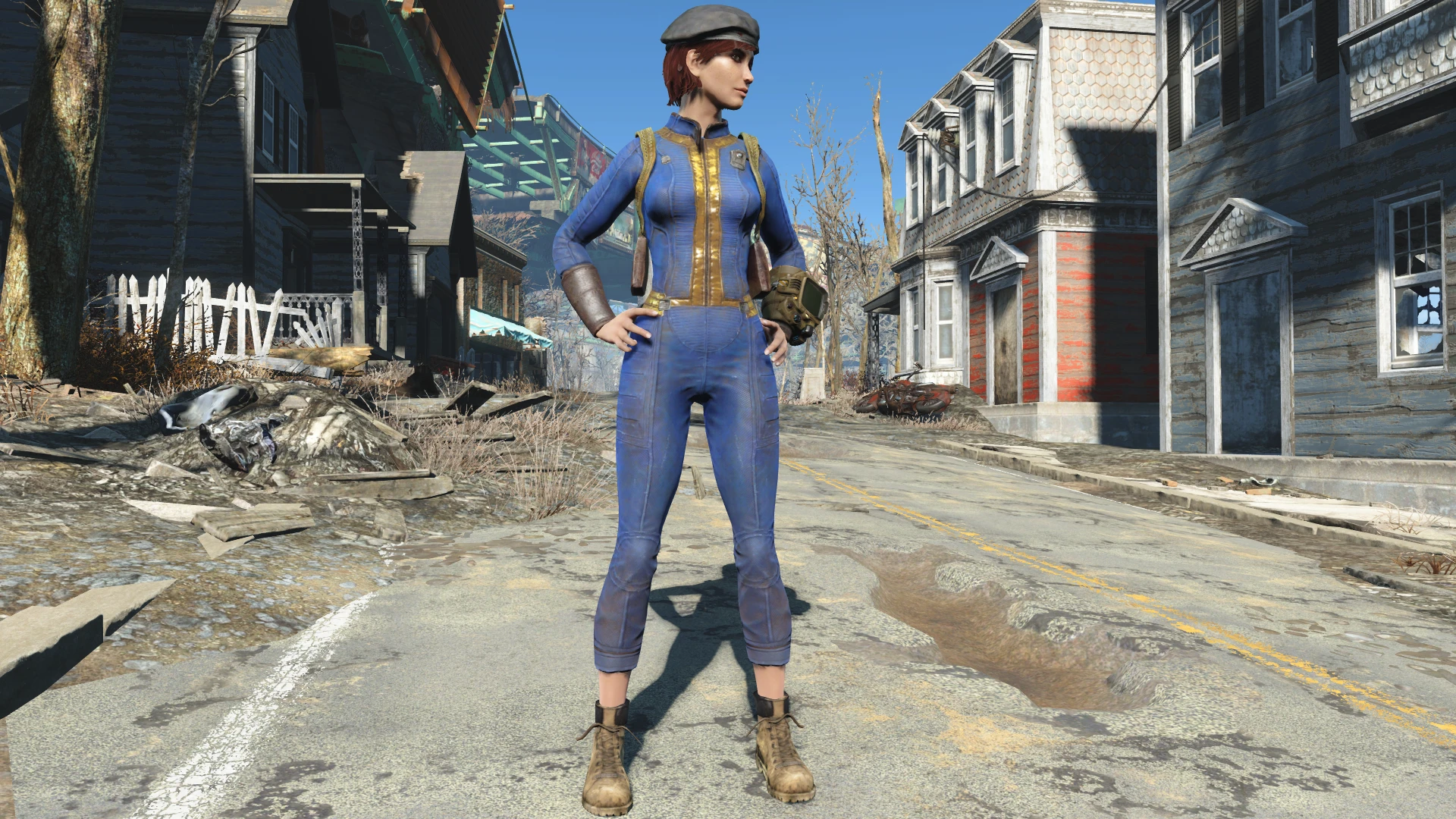 Fallout 4 unzipped vault suit фото 91
