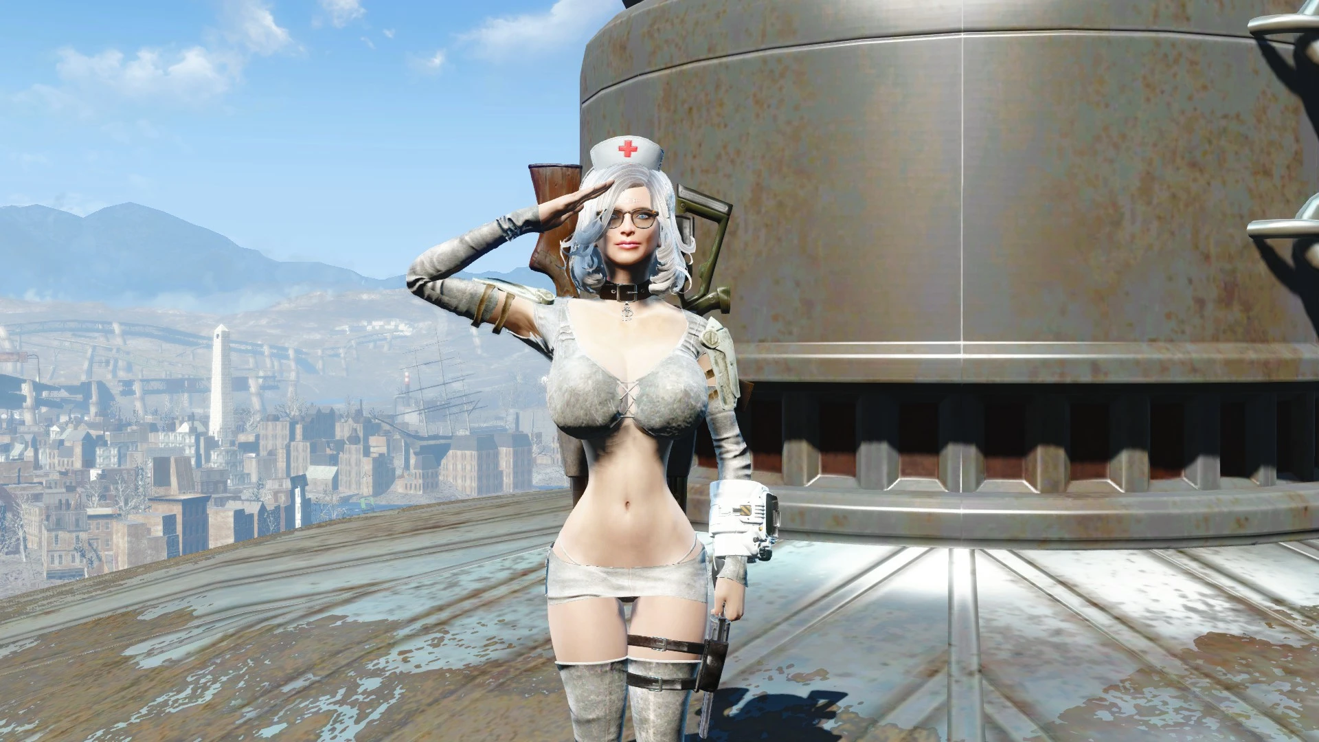 Fallout 4 волт тек костюм рабыни фото 7