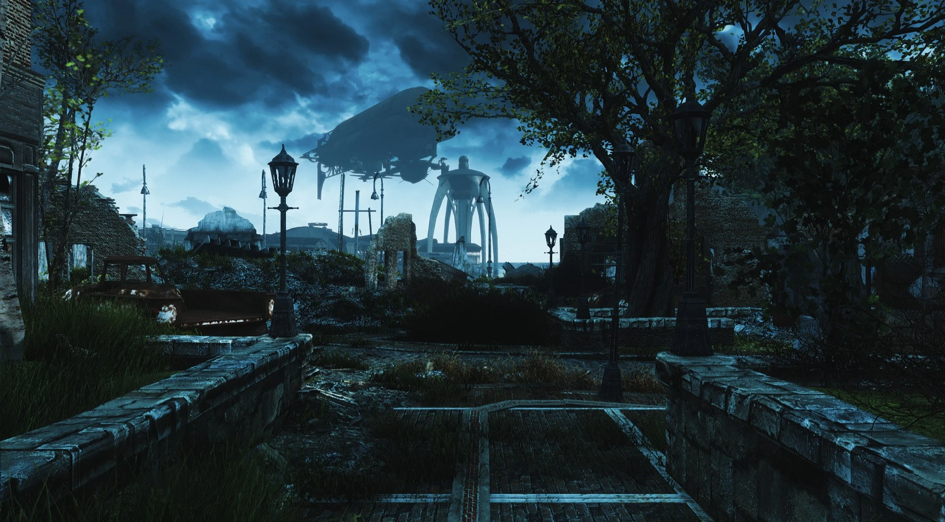 Fallout 4 natural landscapes 2k 4k фото 13