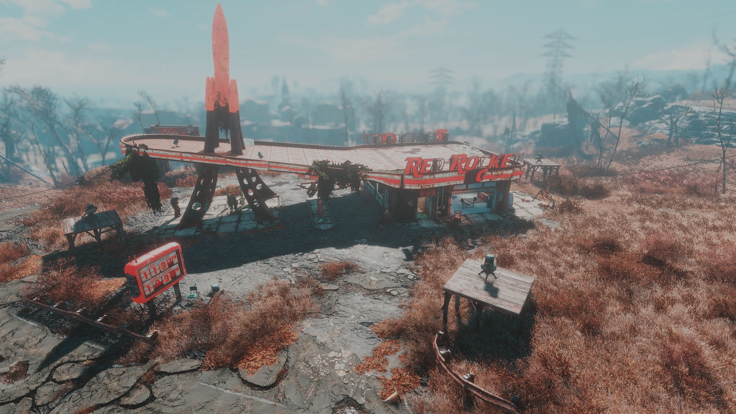 Fallout 4 glowing sea red rocket фото 94