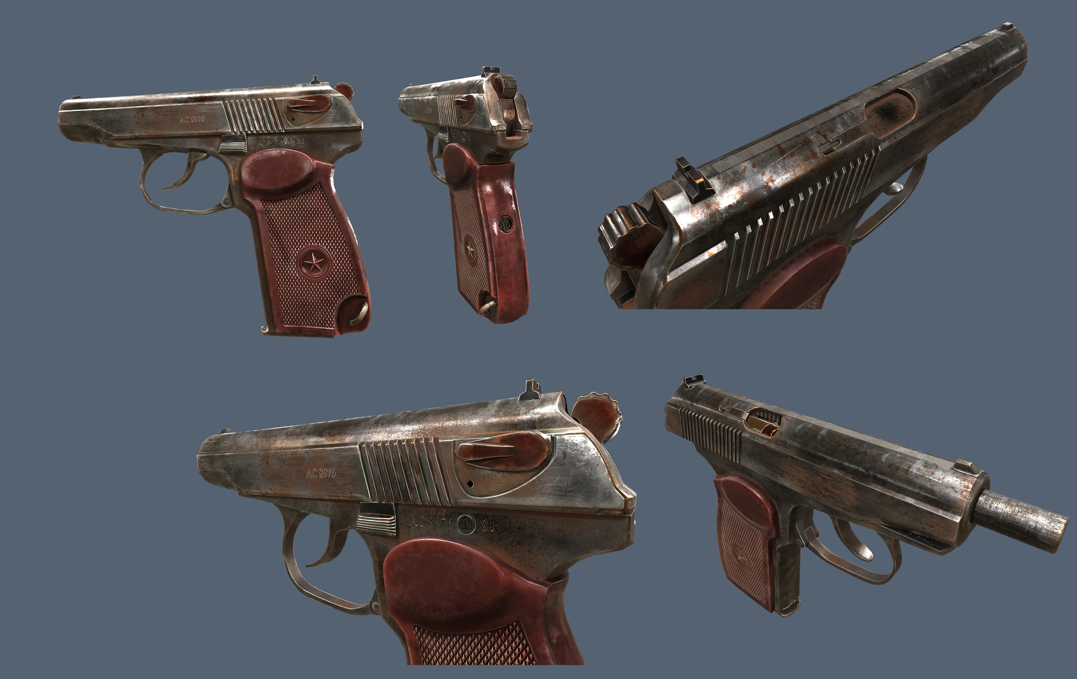 Fallout 4 пистолет макаров фото 10