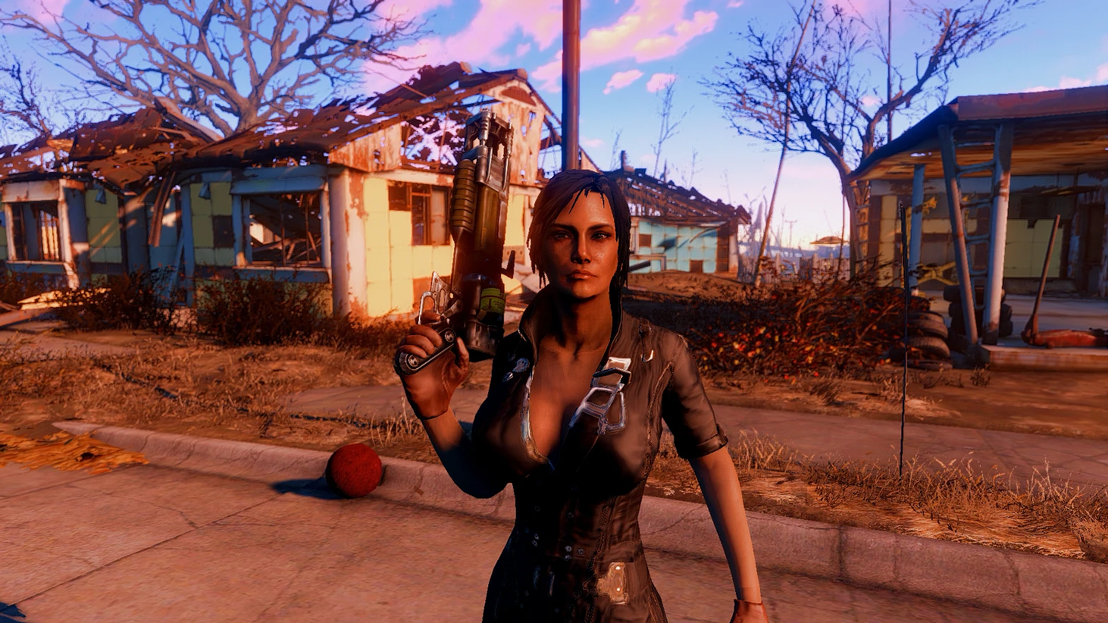 Ponytail hairstyles fallout 4 фото 72
