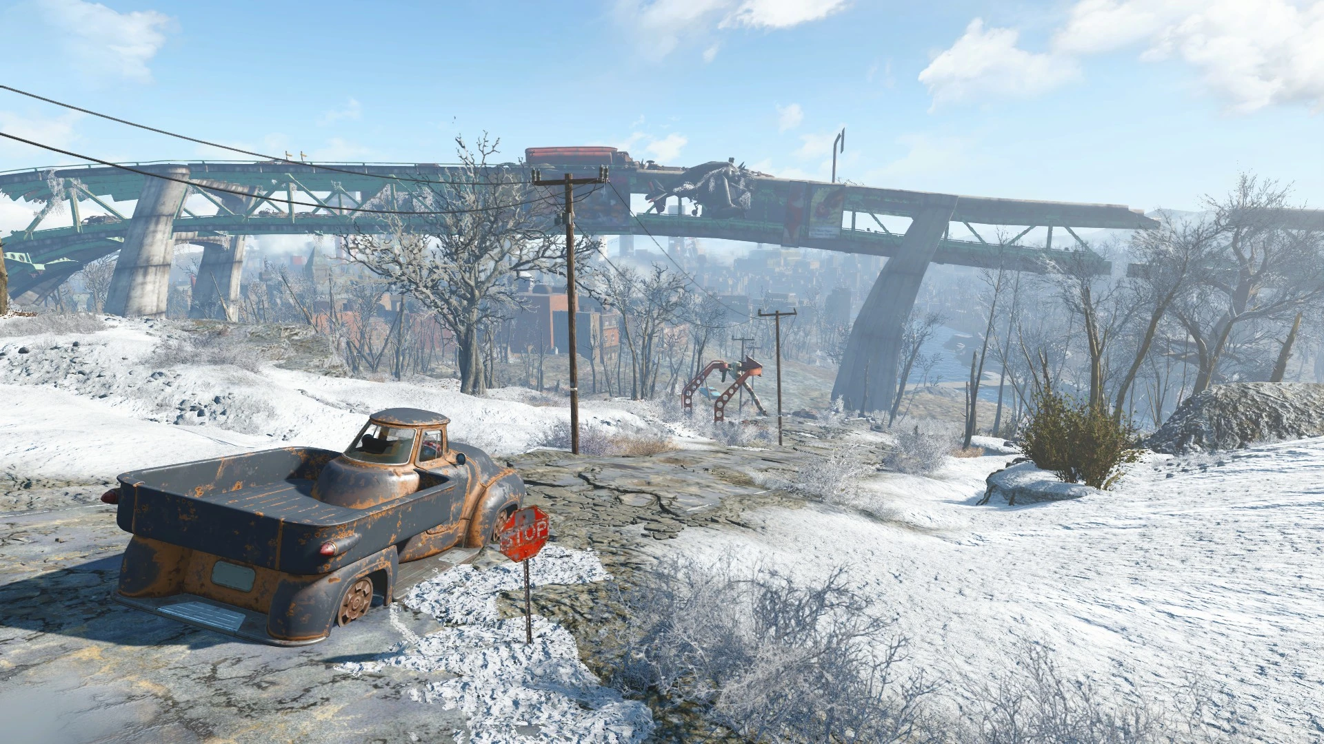 Fallout 4 nuclear winter wonderland фото 2