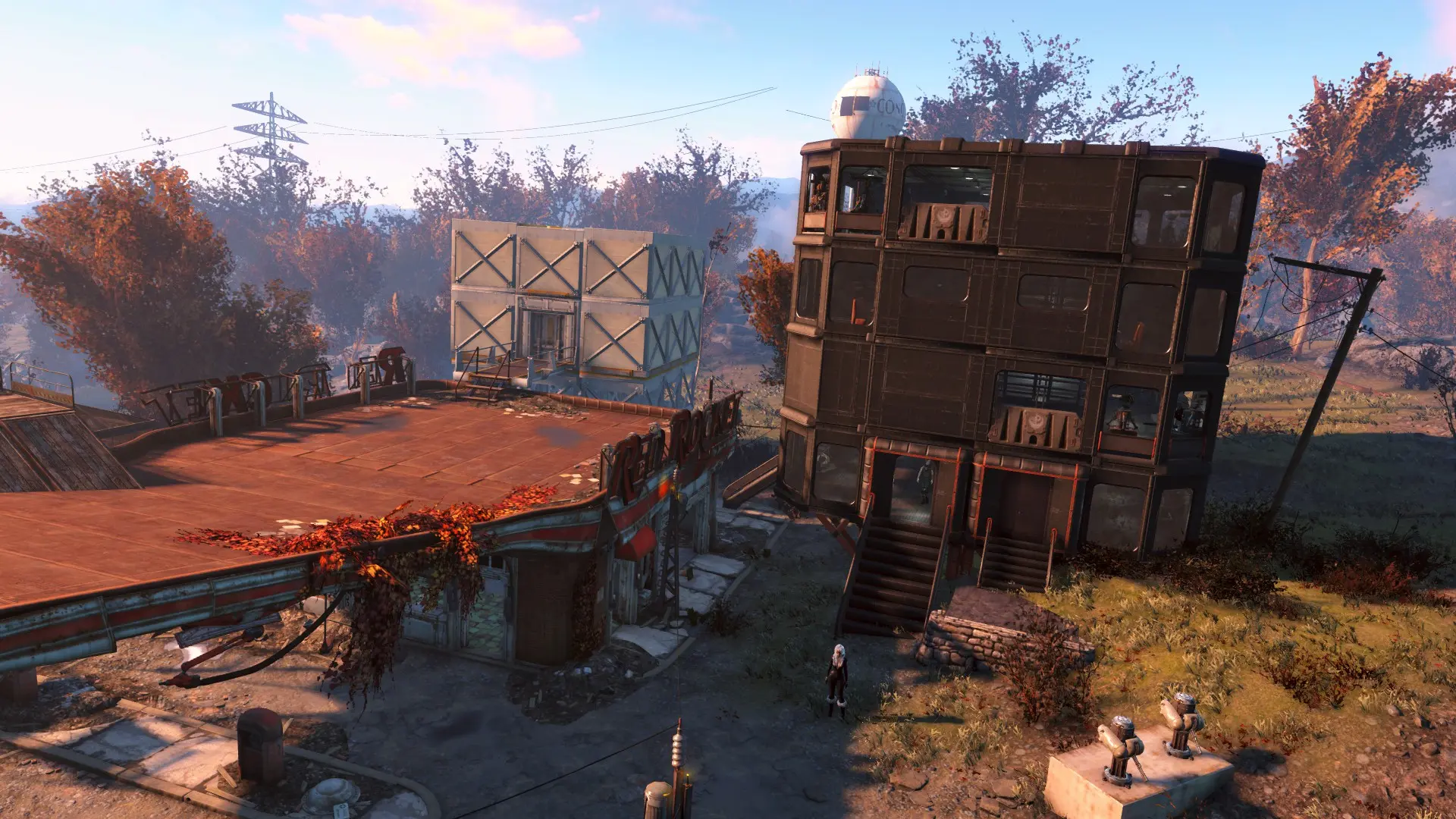 Red Rocket militarized outpost at Fallout 4 Nexus - Mods and community