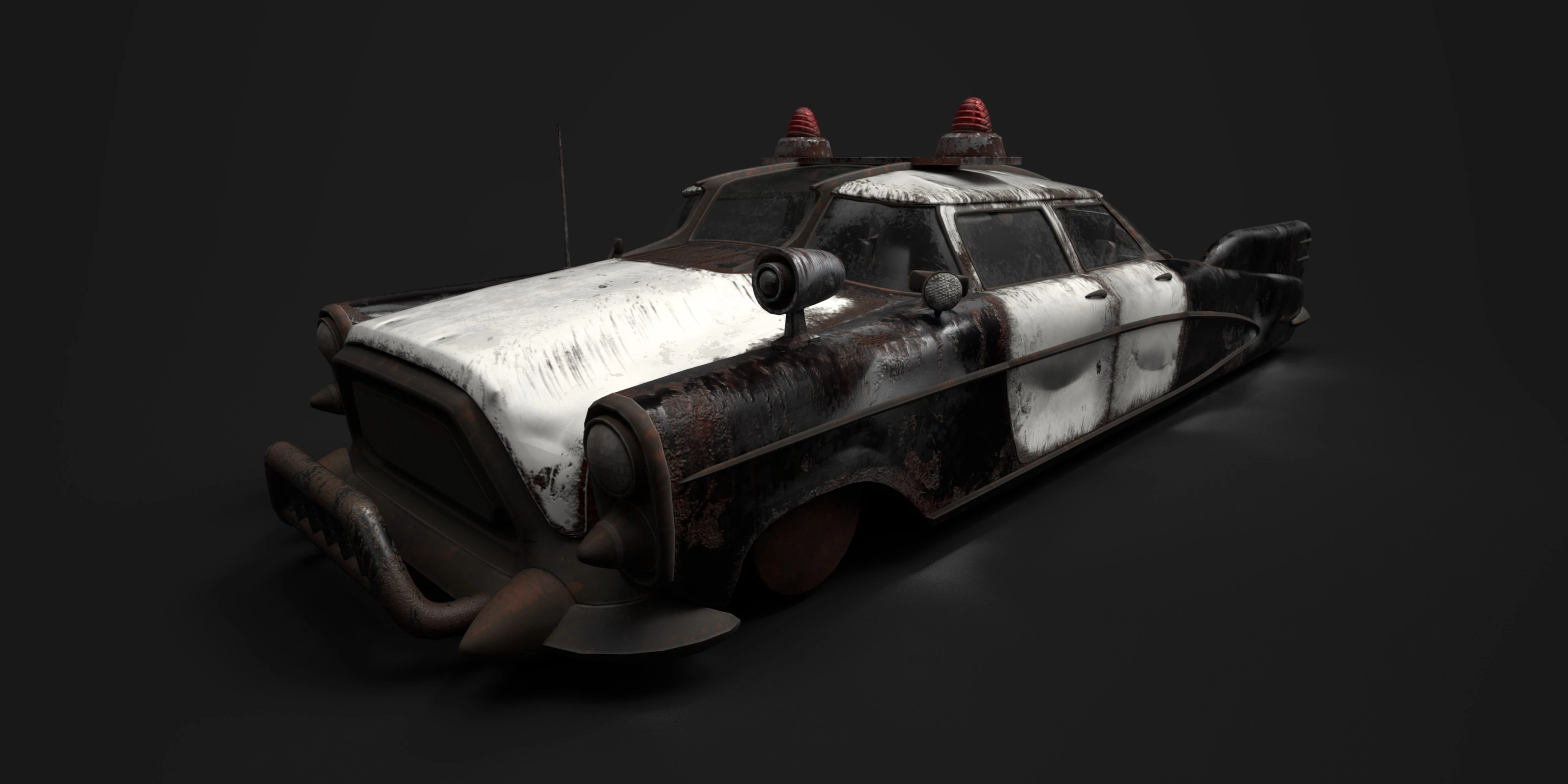 Fallout 4 police car