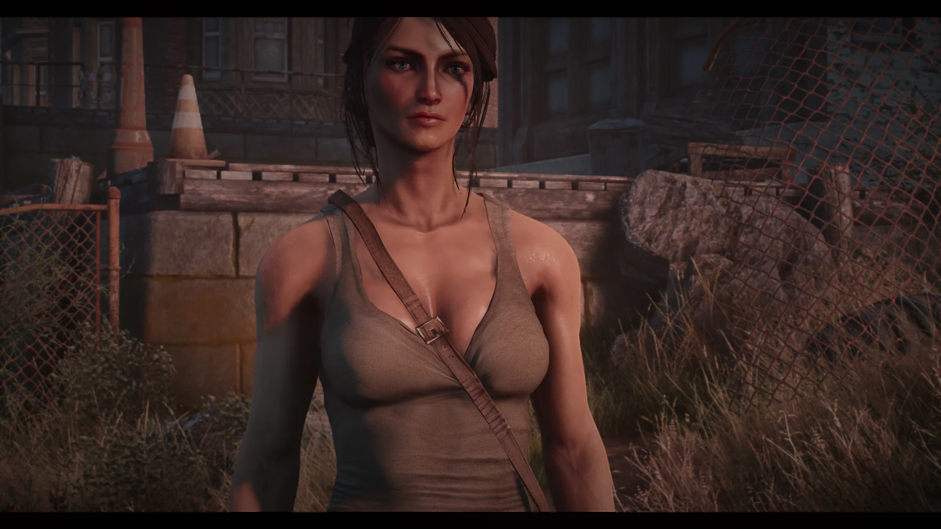 Lara Croft Walking Dead Style At Fallout 4 Nexus - Mods And Community