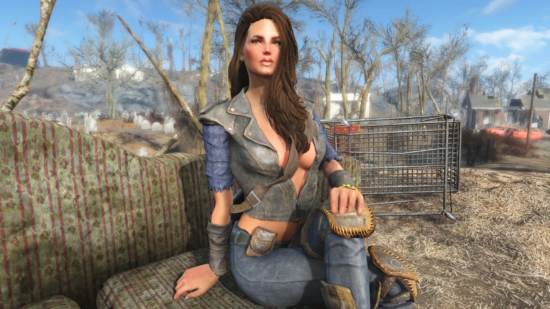Fallout 4 компаньон хизер каден (120) фото