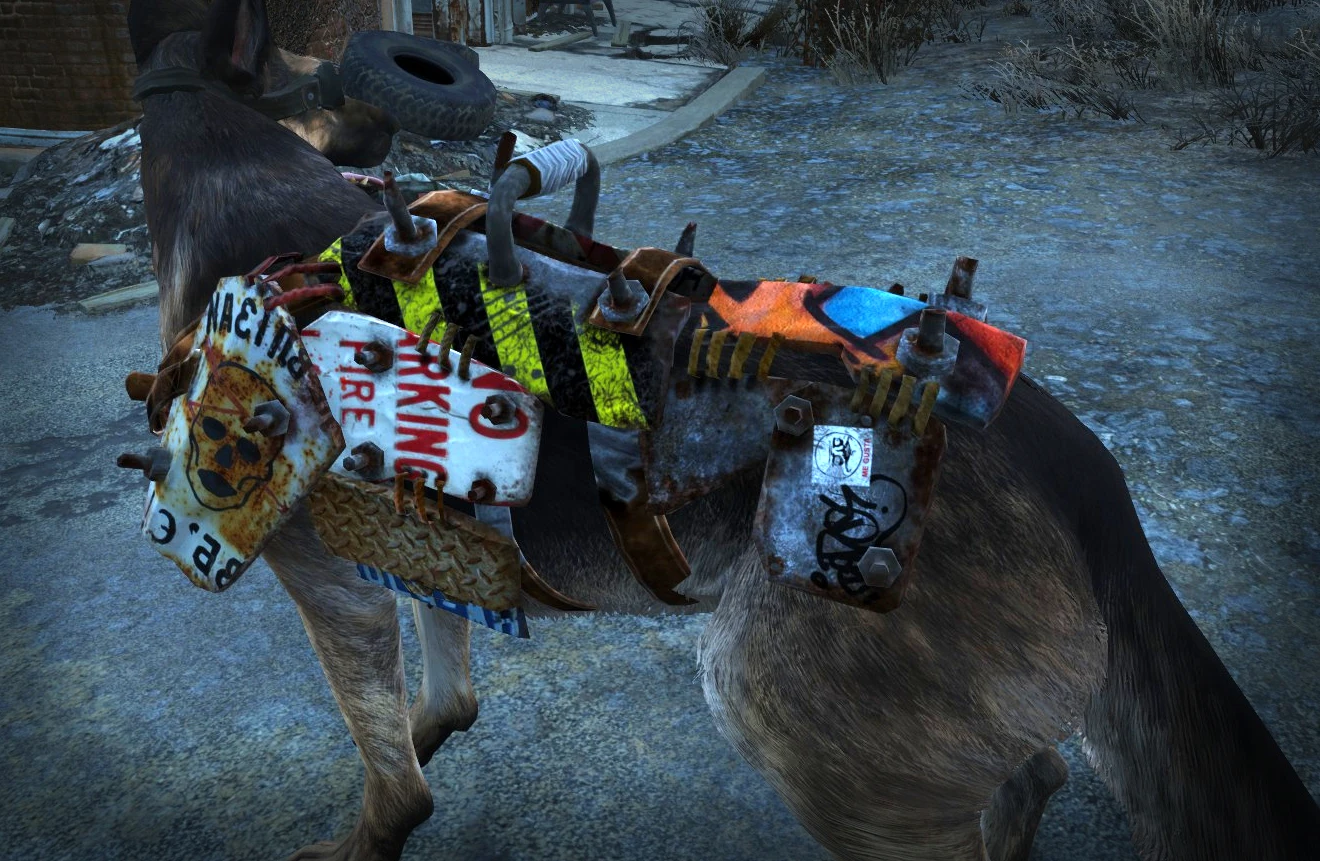 dog armor fallout 4