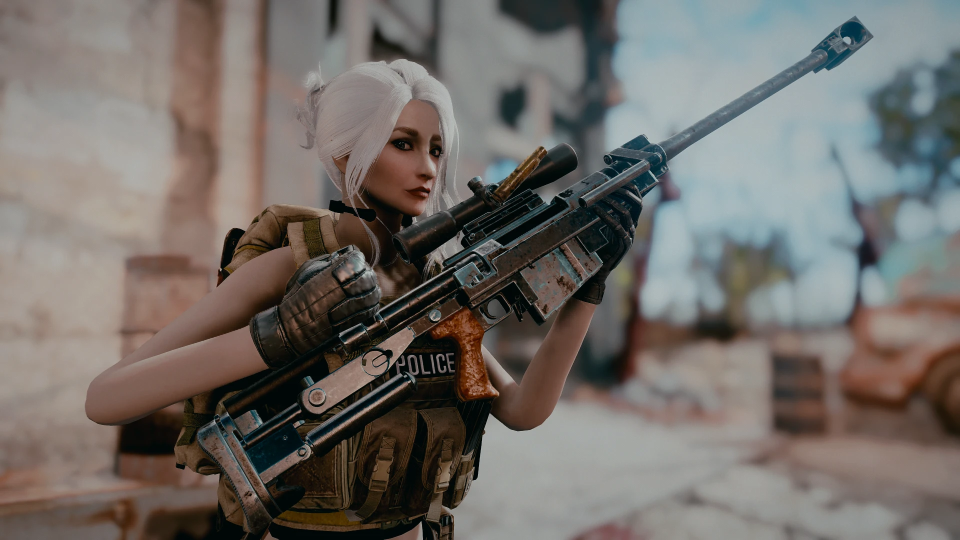 Fallout 4 самая мощная снайперская винтовка фото 52