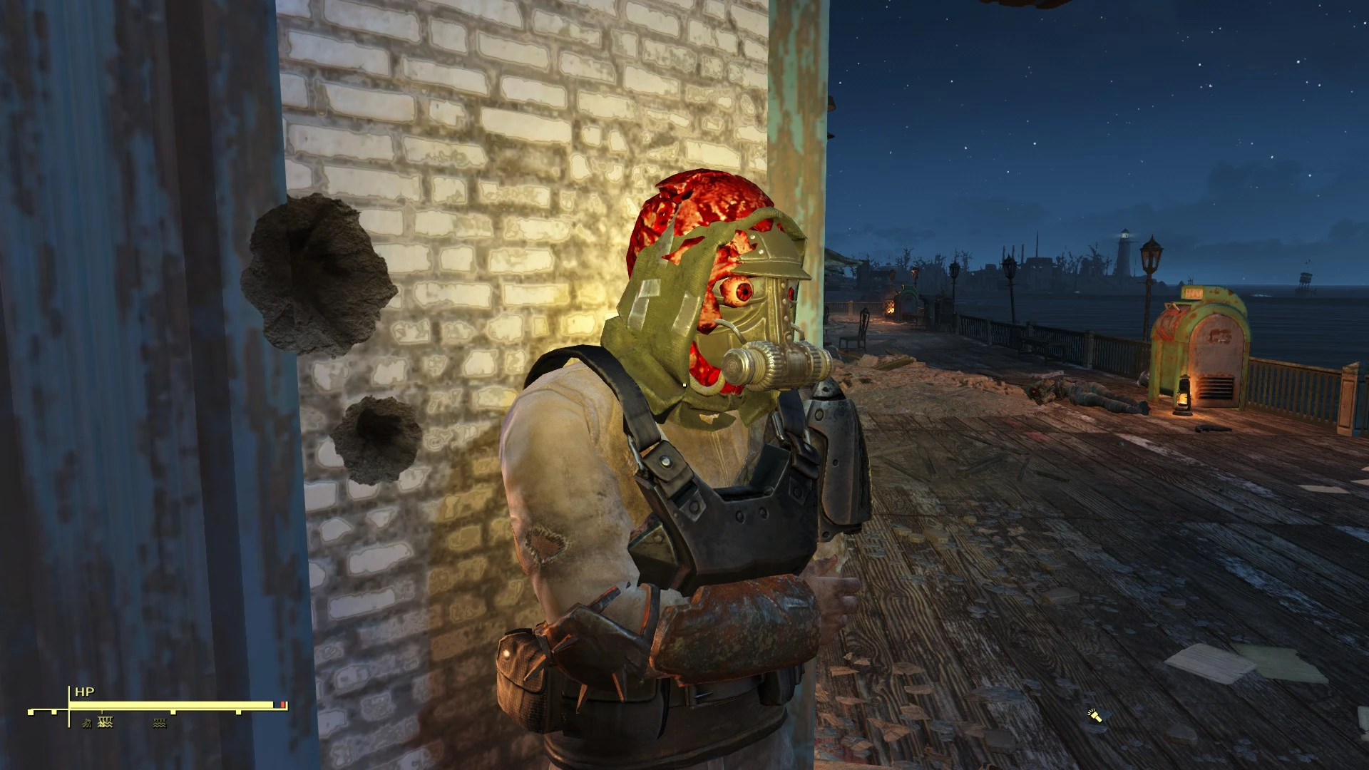 Fallout 4 шахтерская каска с фонарем фото 39