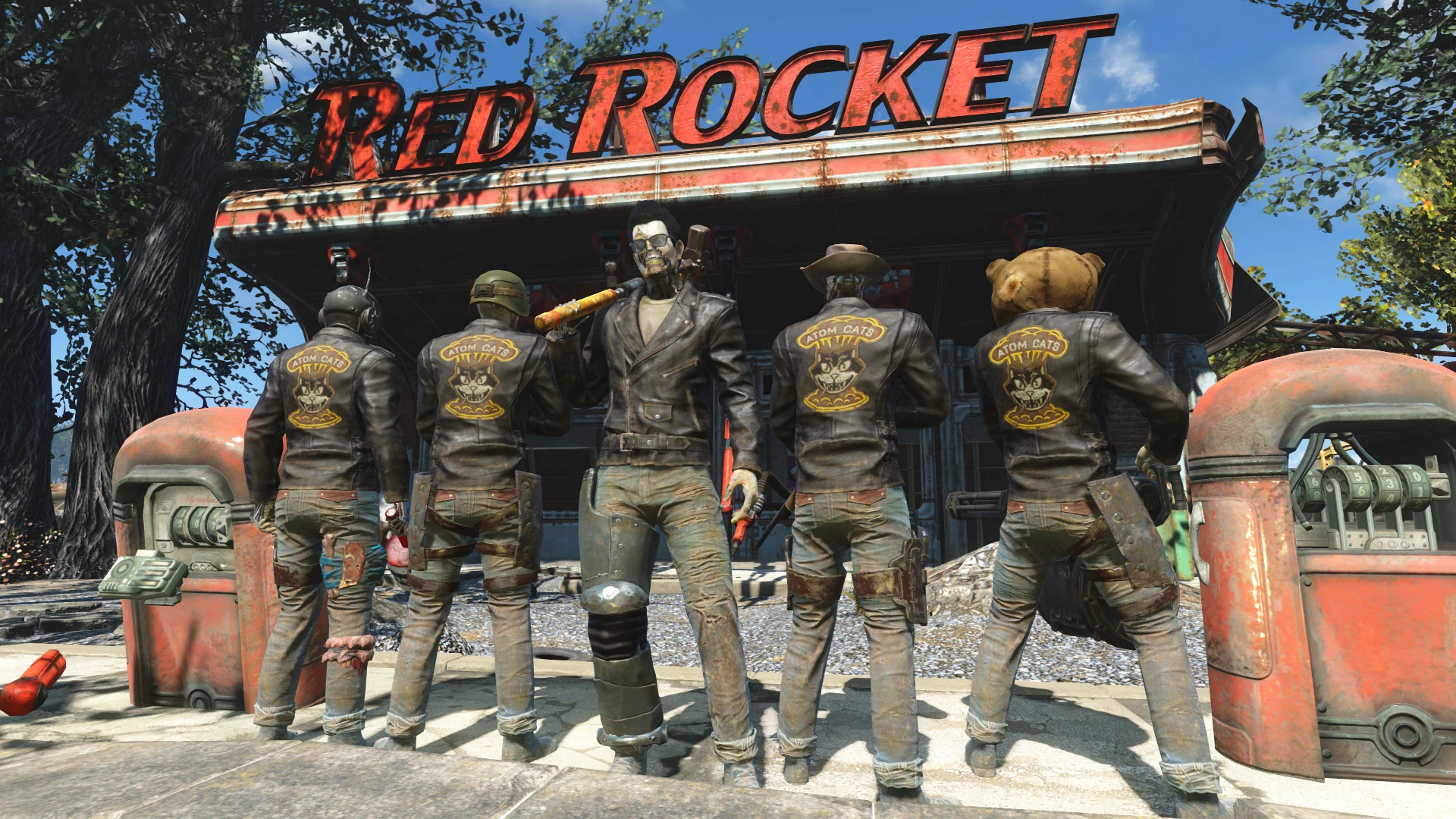 Fallout 4 сигнальный флаг банды фото 53