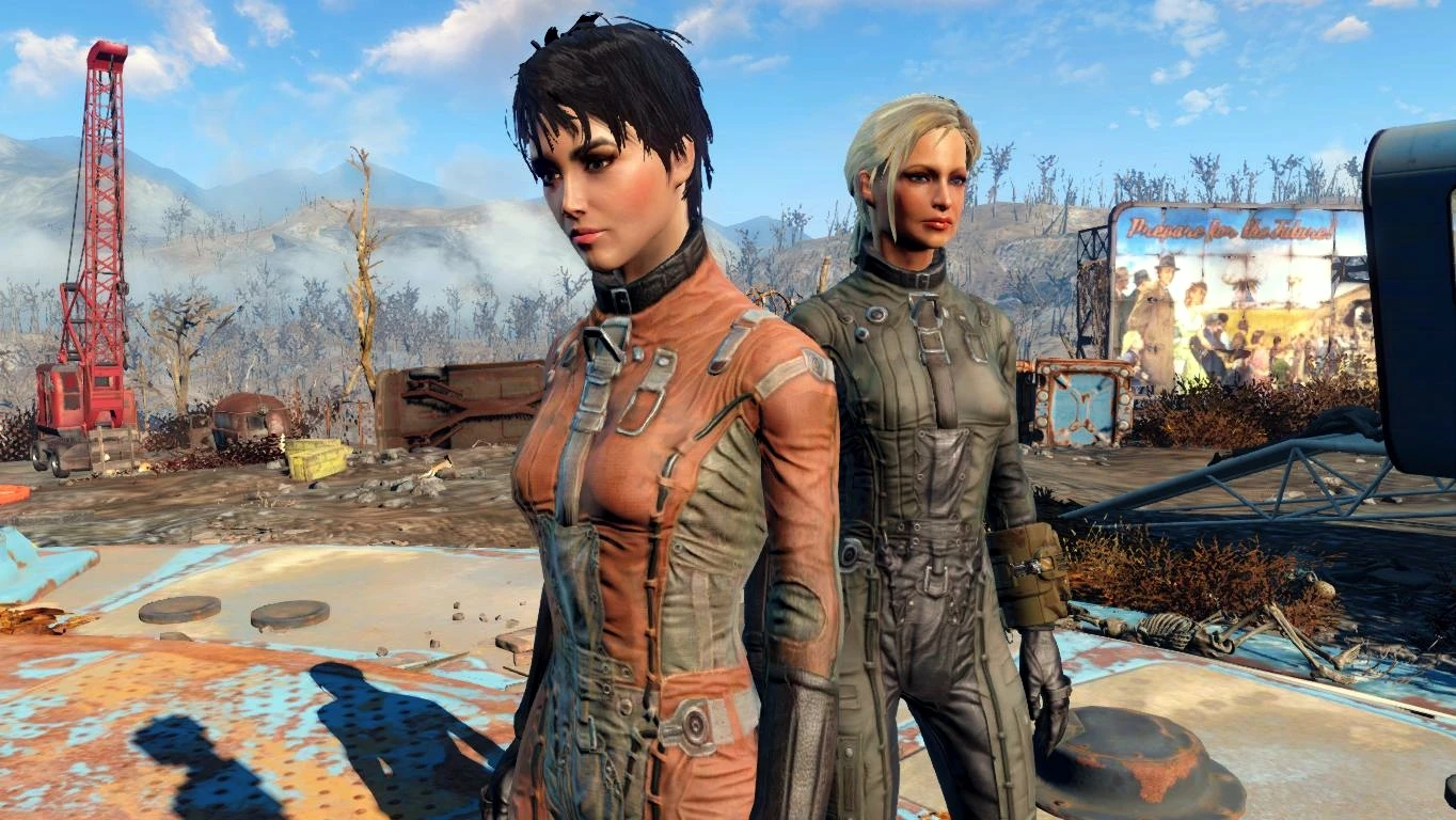 The BOS girls at Fallout 4 Nexus - Mods and community