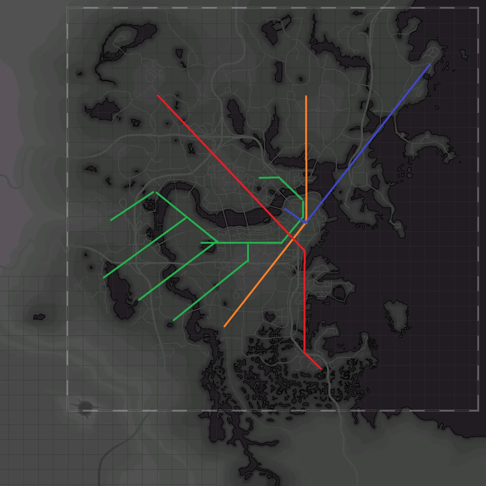 Subway Runner Revised Map at Fallout 4 Nexus Mods and community