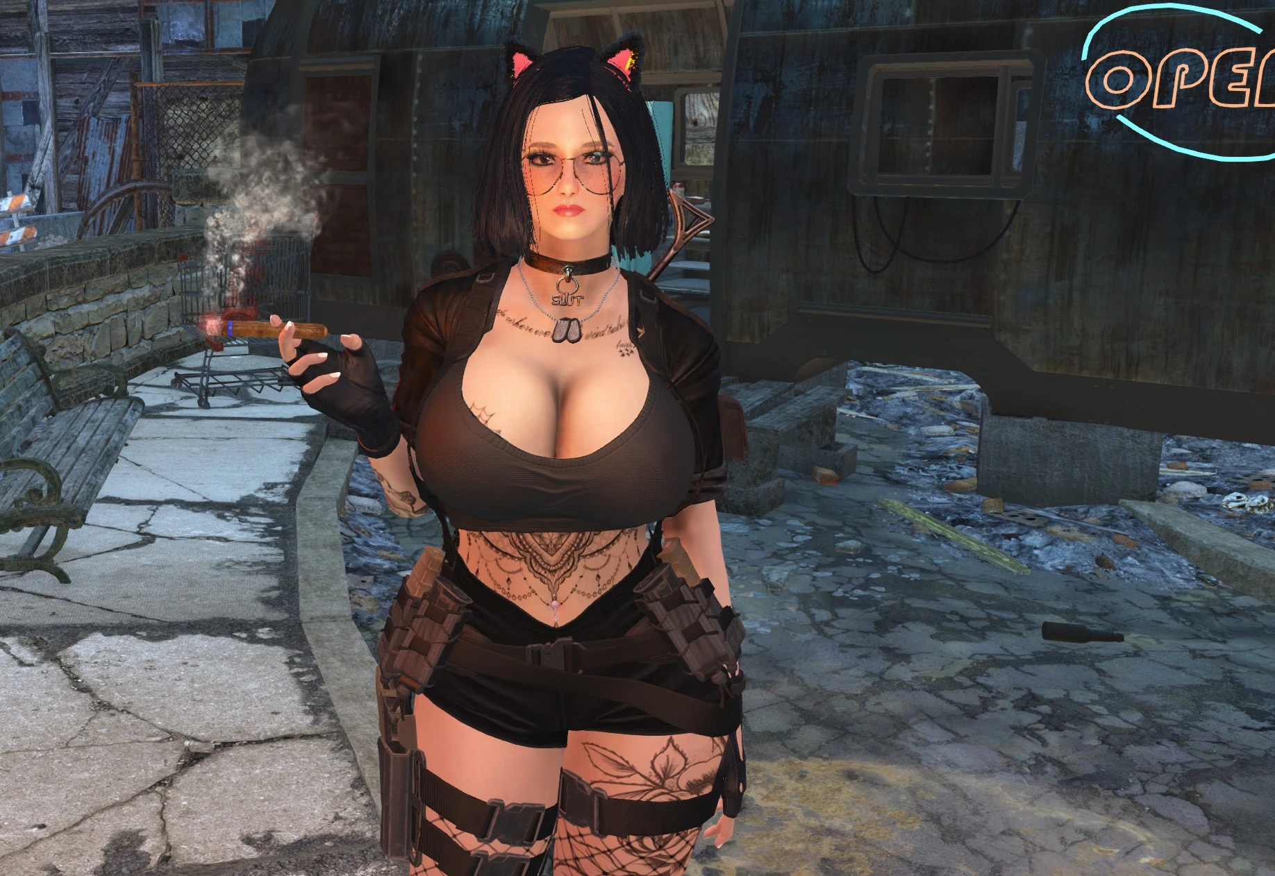 Of course there's a bigger boobs mod for Fallout 4